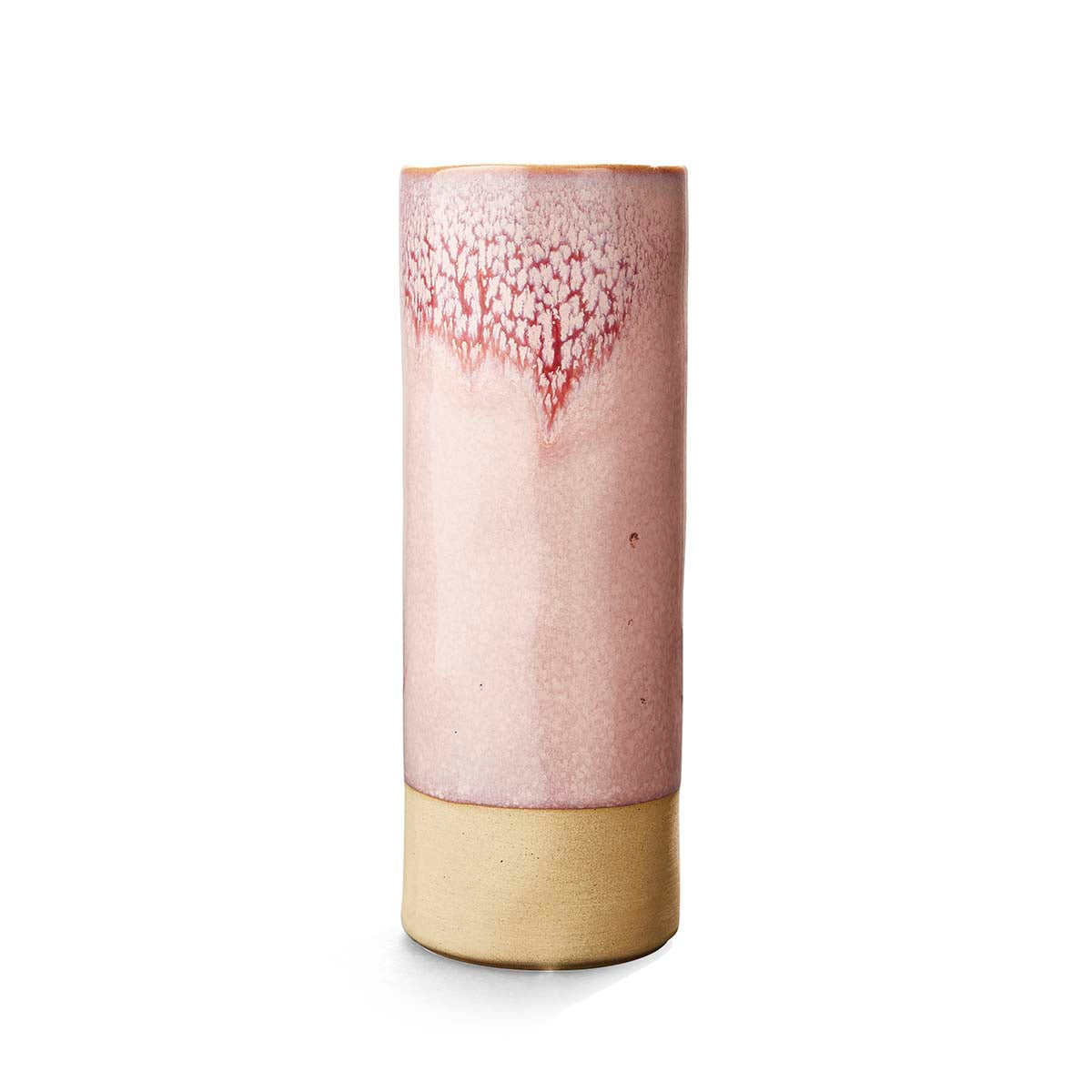 NEW MPortmeirion Mineralsinerals Medium Vase - Rose Quartz 25cm Single