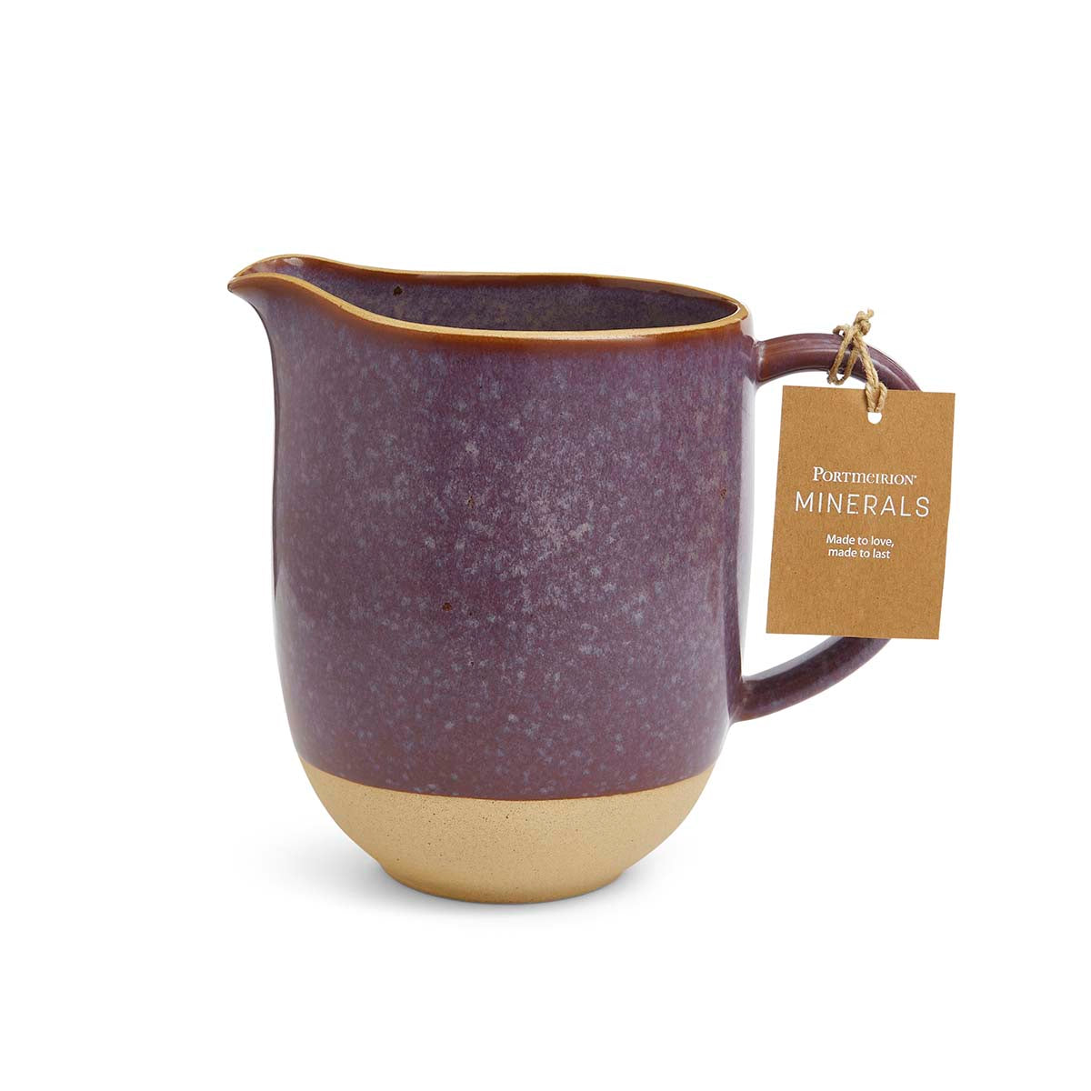 NEW MPortmeirion Mineralsinerals Jug - Amethyst 17cm Single