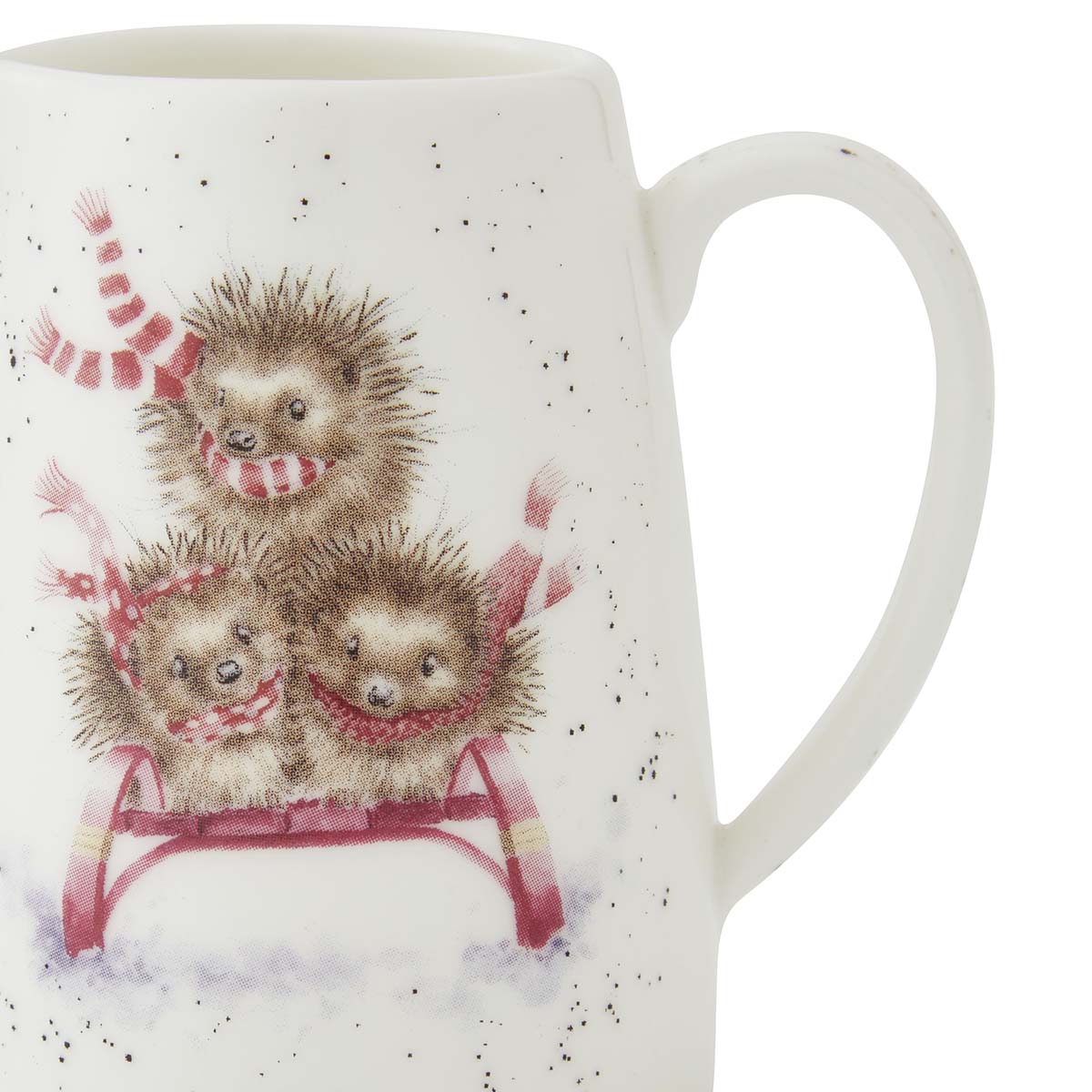 NEW Wrendale Designs - Little Wren Posy Jug (Hedgehogs) 8cm x 8cm Single