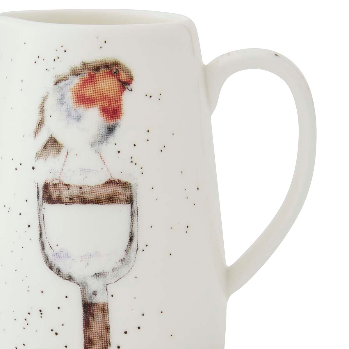 NEW Wrendale Designs - Little Wren Posy Jug (Robin) 8cm x 8cm Single