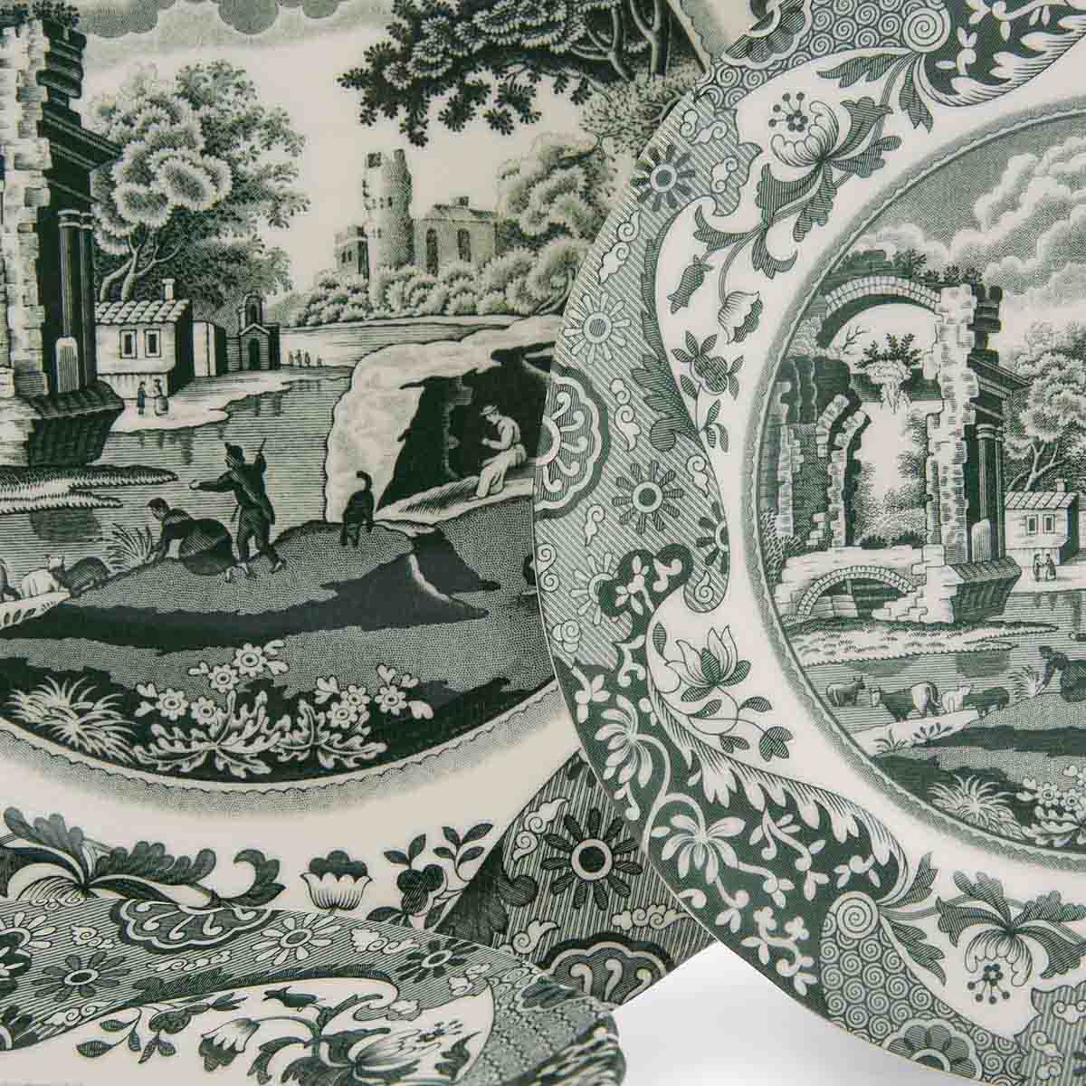 Spode Heritage Green Italian 12 Piece Set
