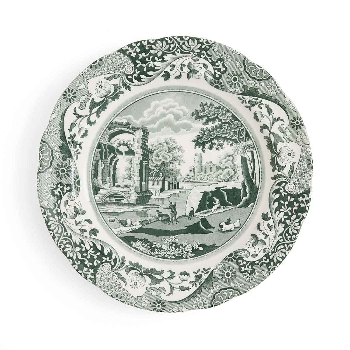 Spode Heritage Green Italian Dinner Plate 27CM/10.5"