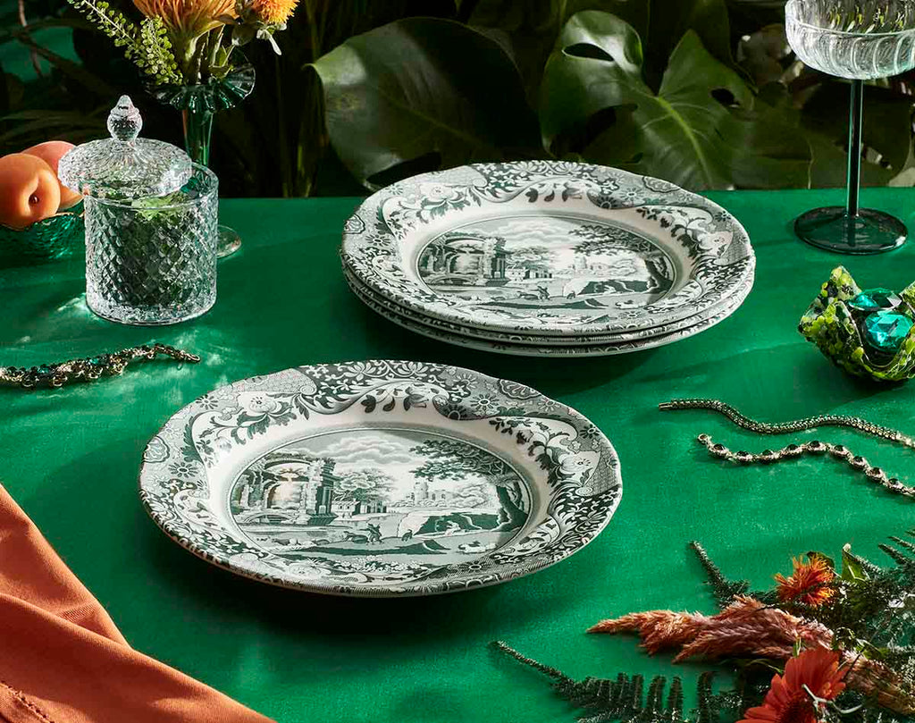 Spode Heritage Green Italian Dinner Plate 27CM/10.5"