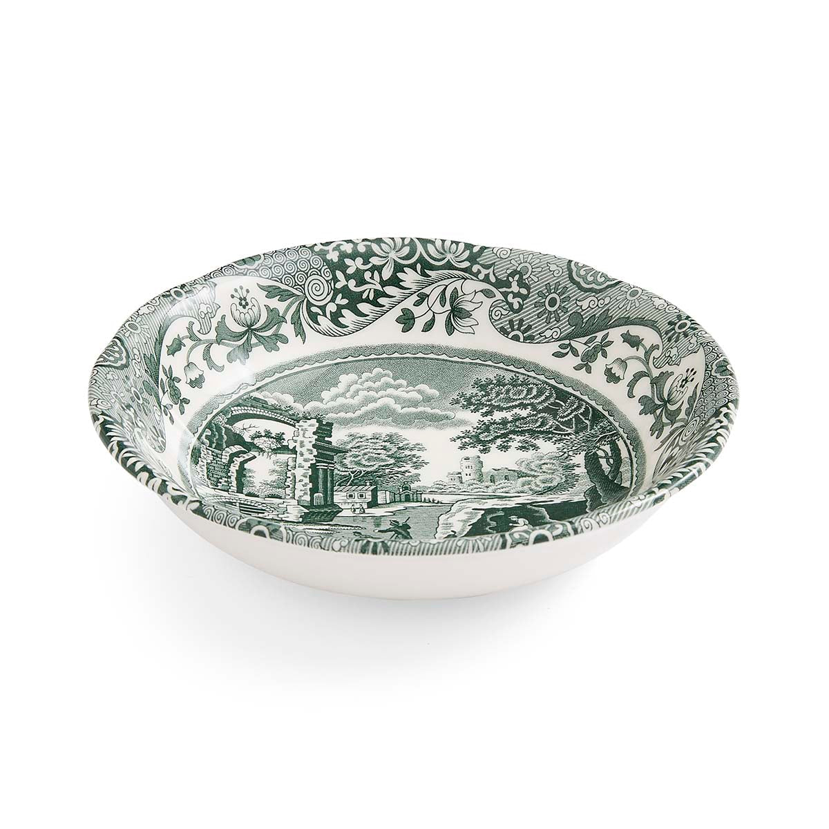 Spode Heritage Green Italian Cereal Bowl 15cm/6"