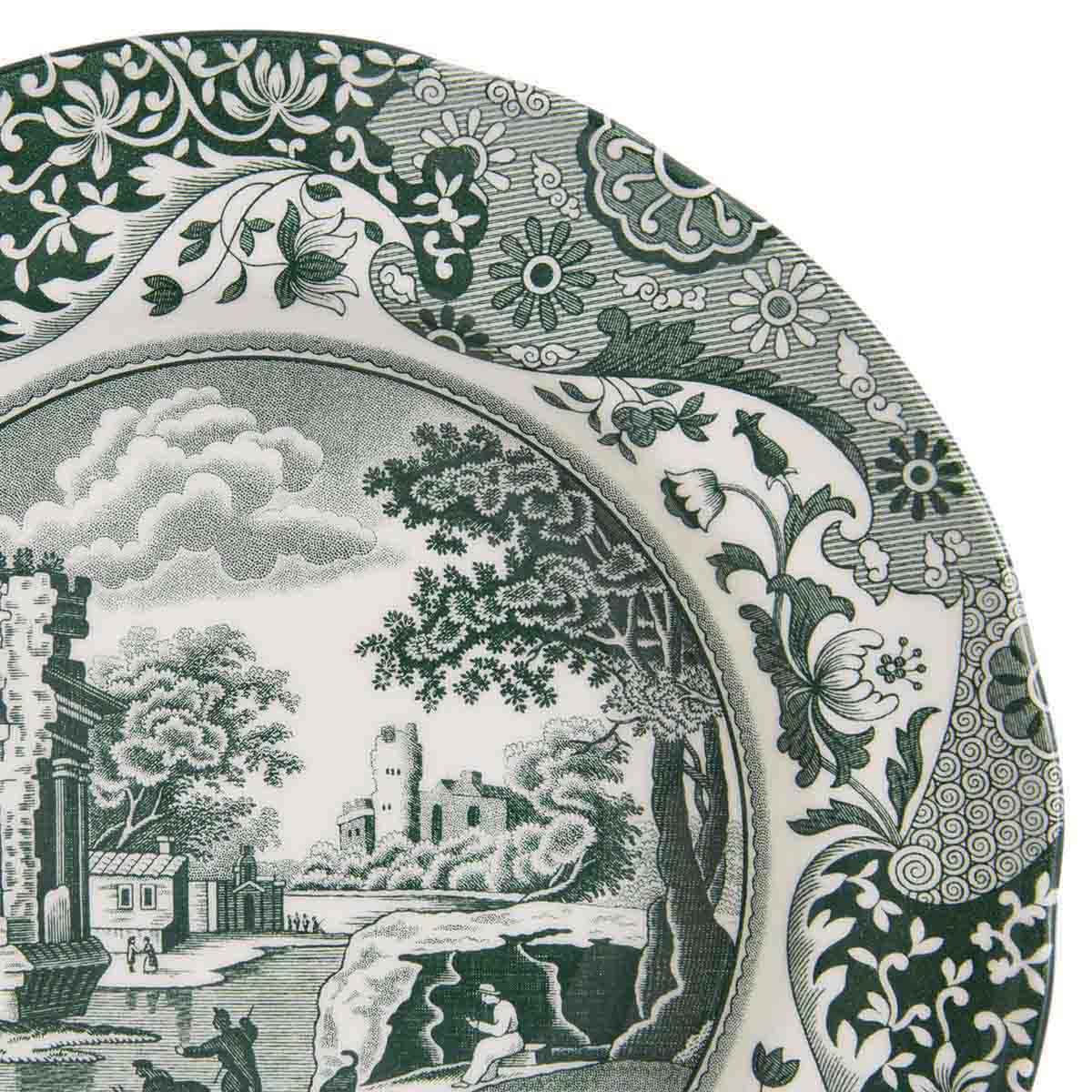 Spode Heritage Green Italian Soup Plate 23cm/9"