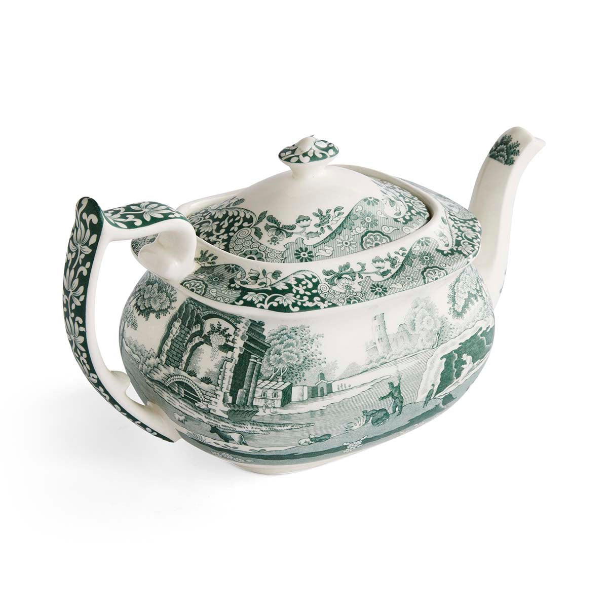 Spode Heritage Green Italian TeaPot 1.1L/2pt