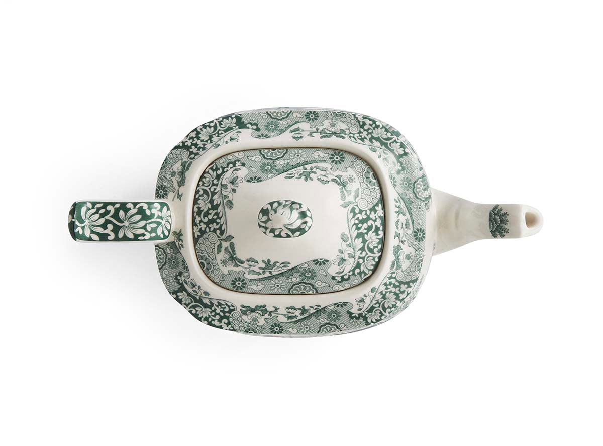 Spode Heritage Green Italian TeaPot 1.1L/2pt