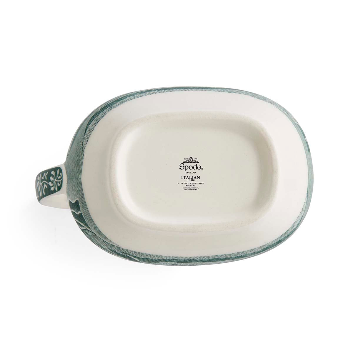 Spode Heritage Green Italian Cream Jug 0.22L/8ft.oz