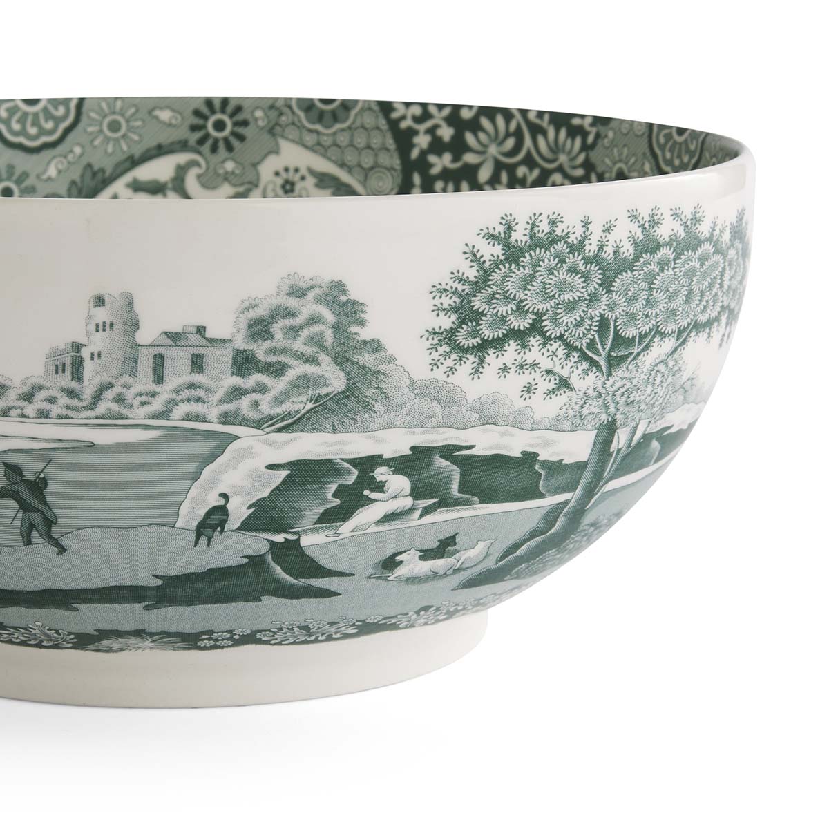 Spode Heritage Green Italian Round Bowl 27.5cm/10.75"