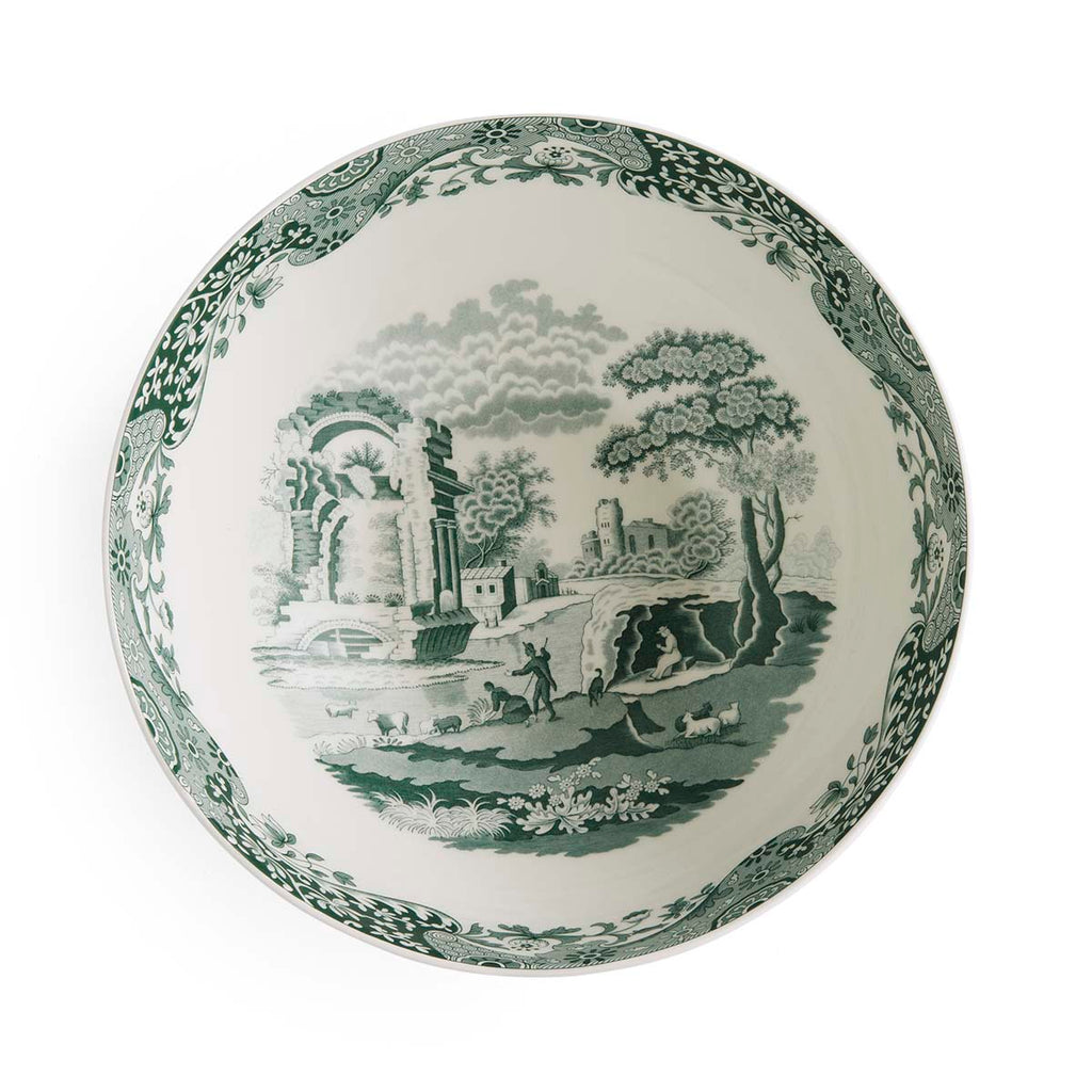 Spode Heritage Green Italian Round Bowl 27.5cm/10.75"