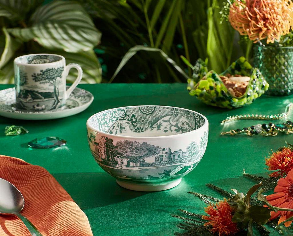 Spode Heritage Green Italian Dip Bowl 11cm/4.25"