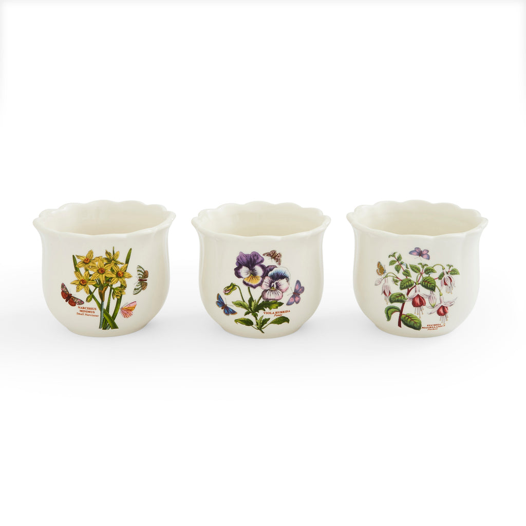 Botanic Garden Bouquet 4 Piece Herb Pot Set