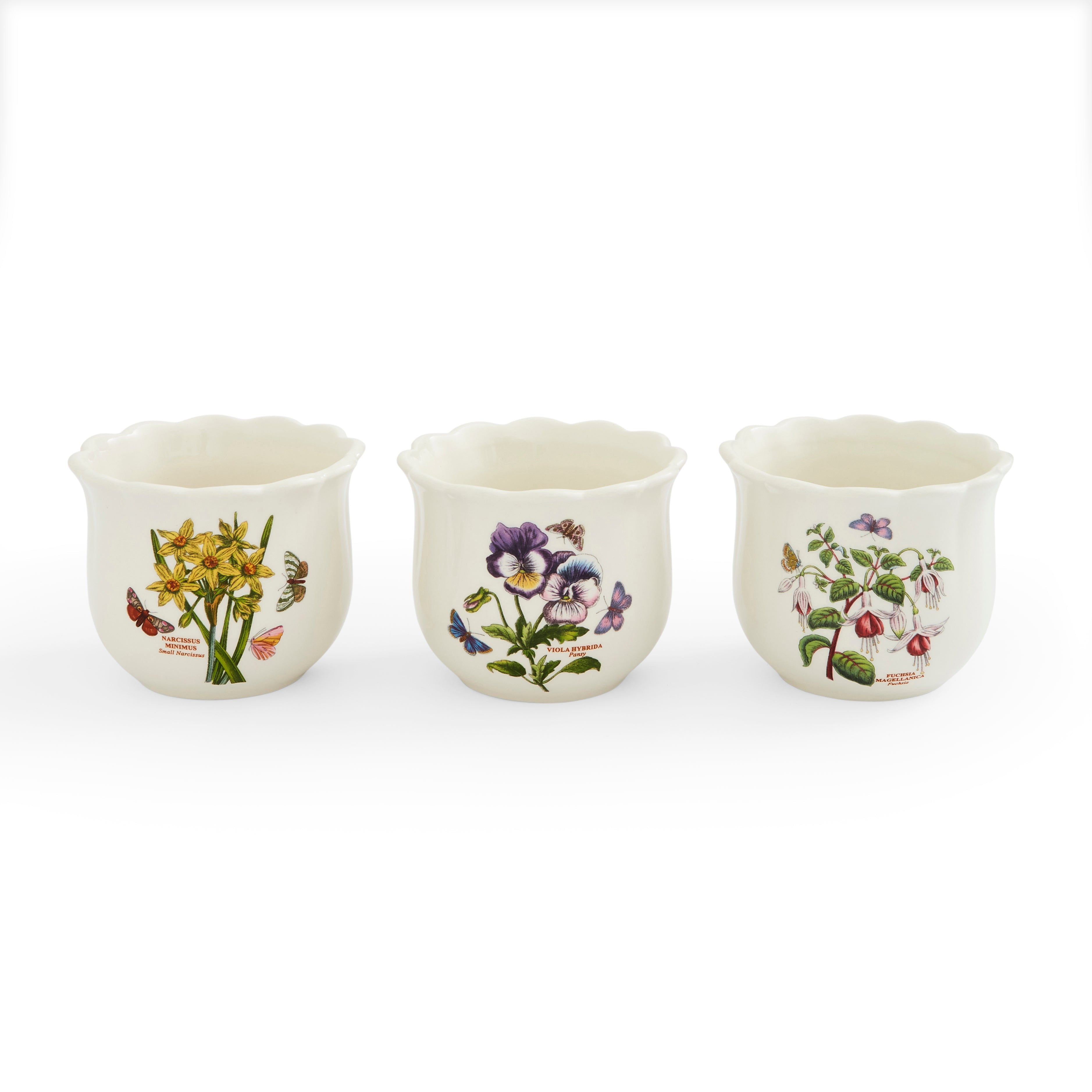 Botanic Garden Bouquet 4 Piece Herb Pot Set