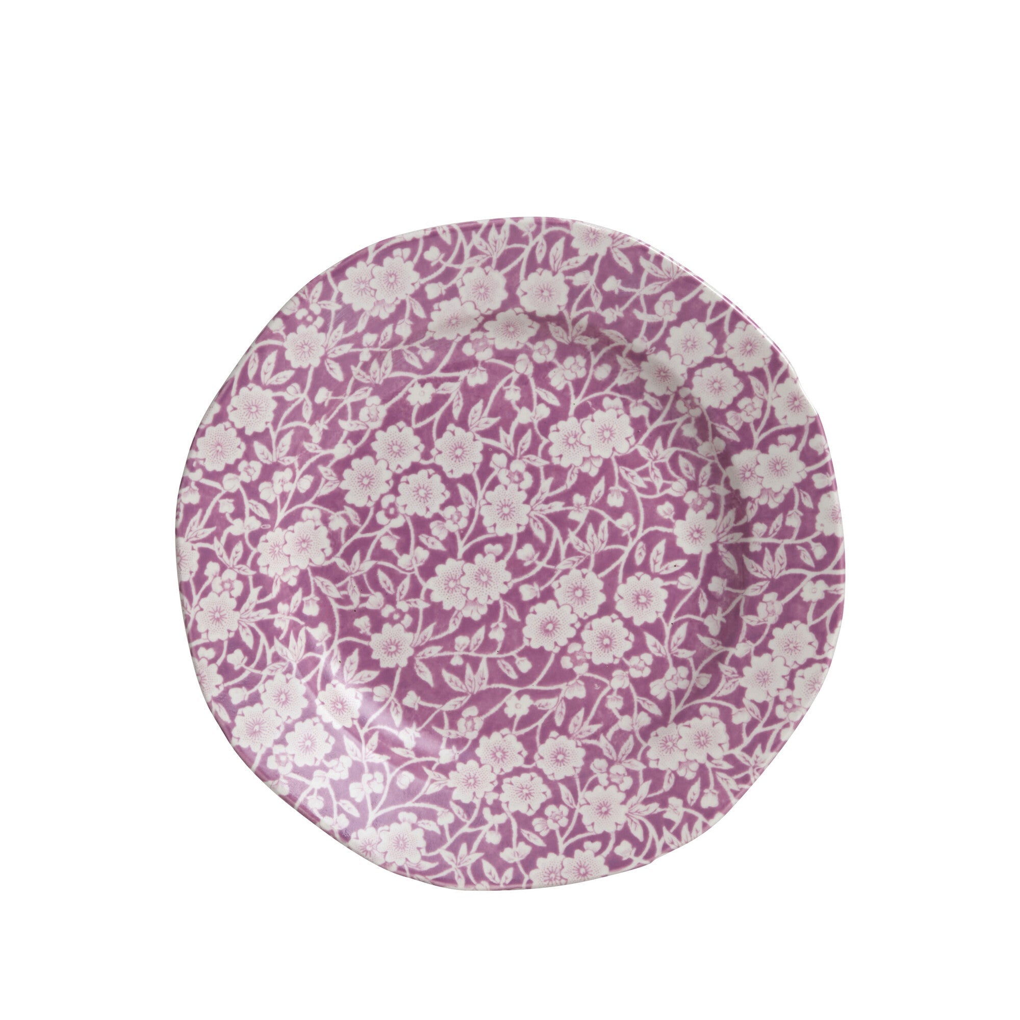 Burleigh Blossom Calico Plate 19cm/7.5"