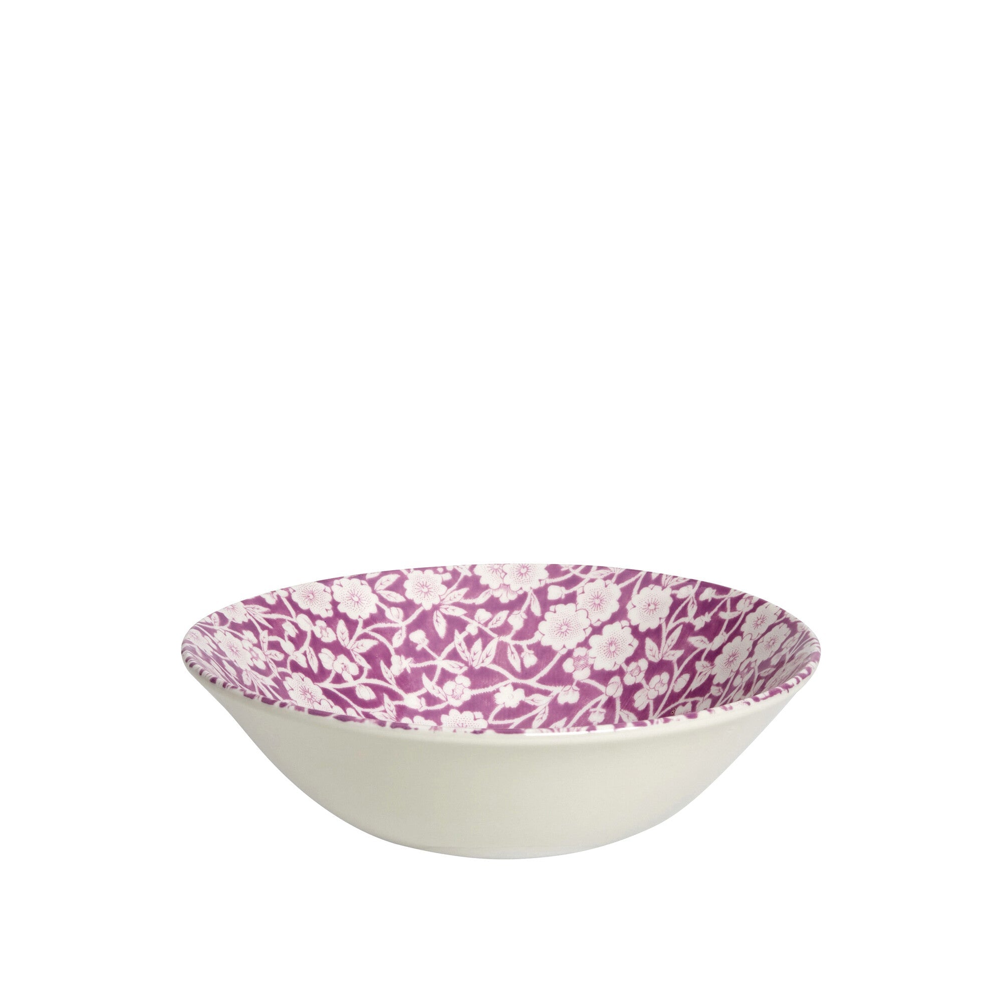 Burleigh Blossom Calico Cereal Bowl 16cm/6.25"