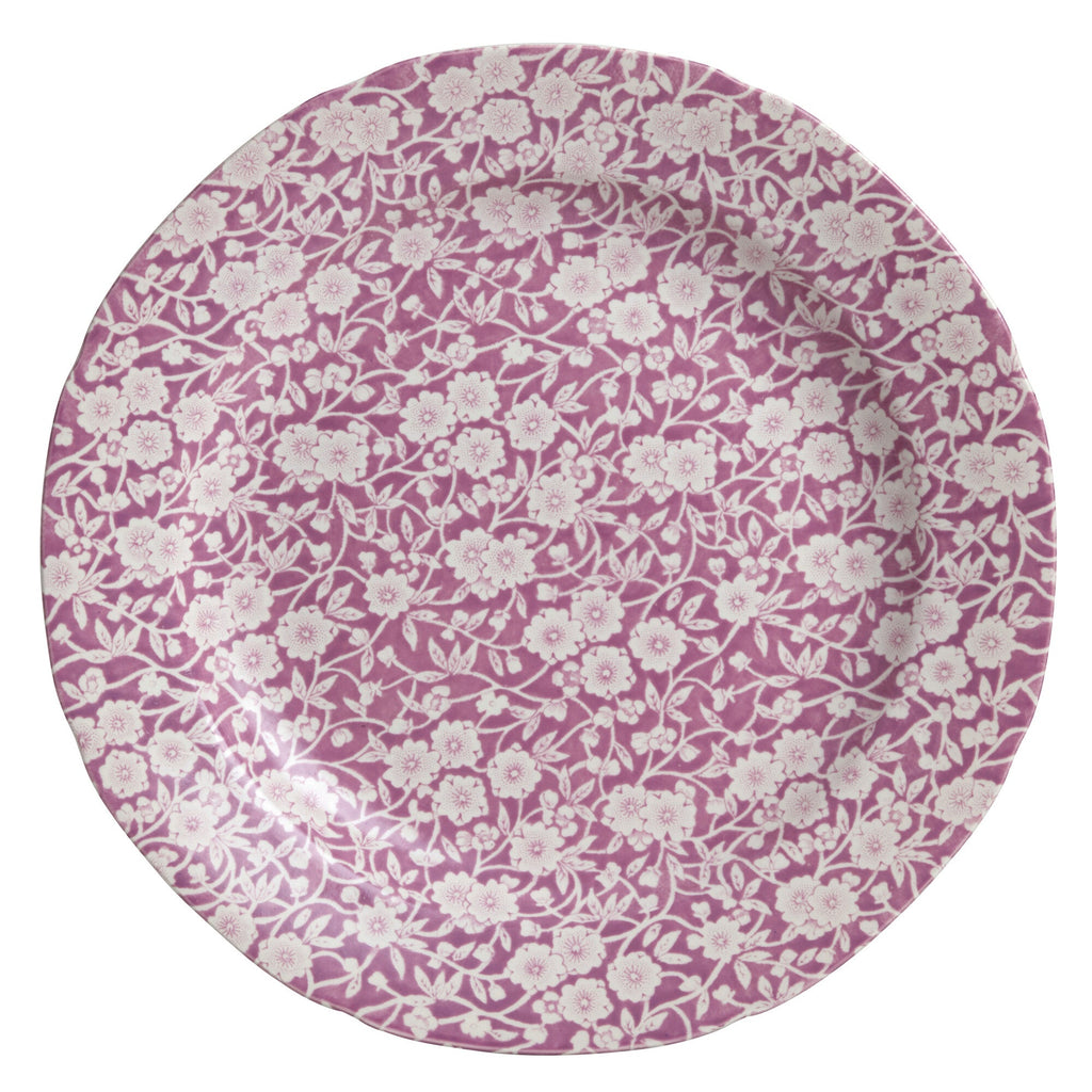Burleigh Blossom Calico Plate 26.5cm/10.5"