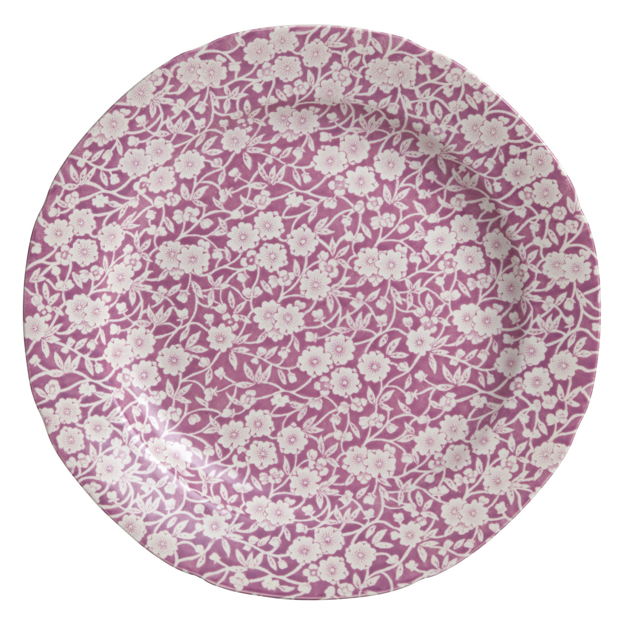 Burleigh Blossom Calico Plate 26.5cm/10.5"