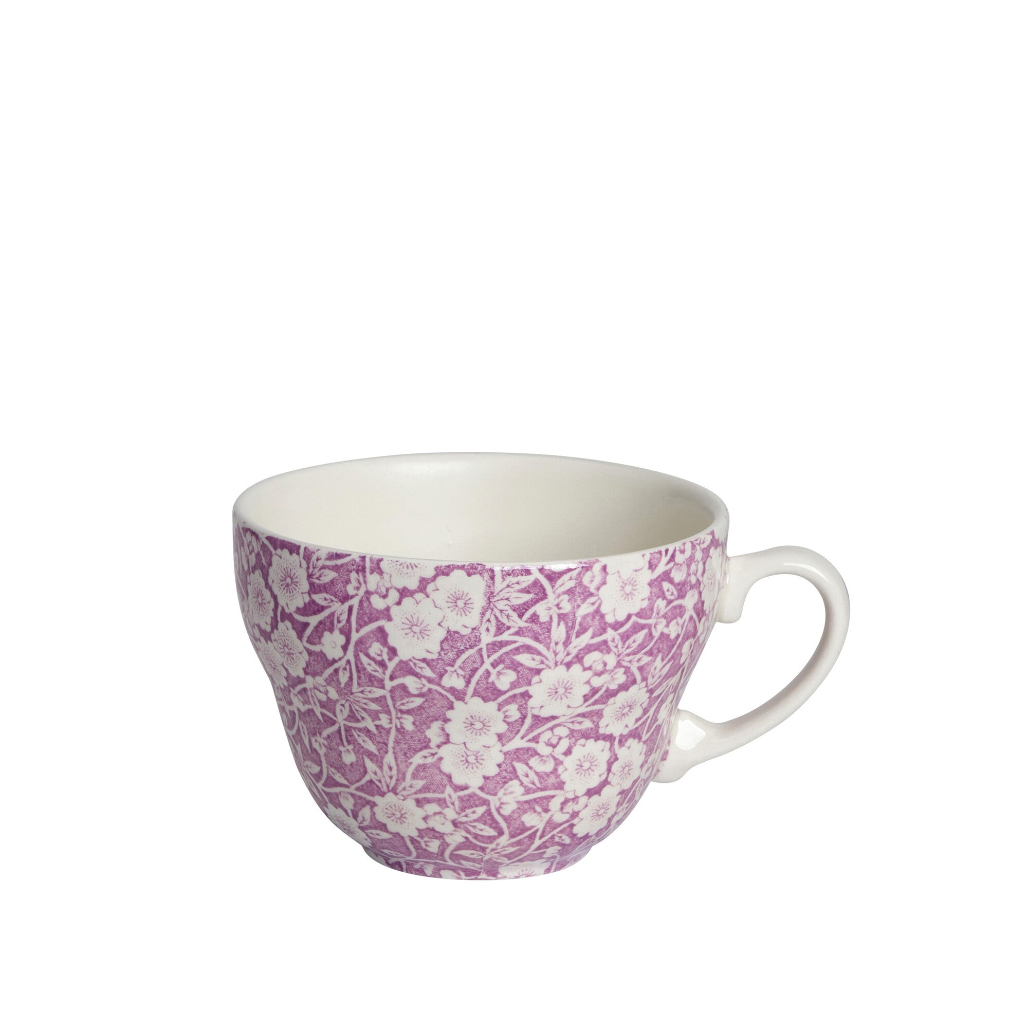 Burleigh Blossom Calico Breakfast Cup & Saucer 425ml