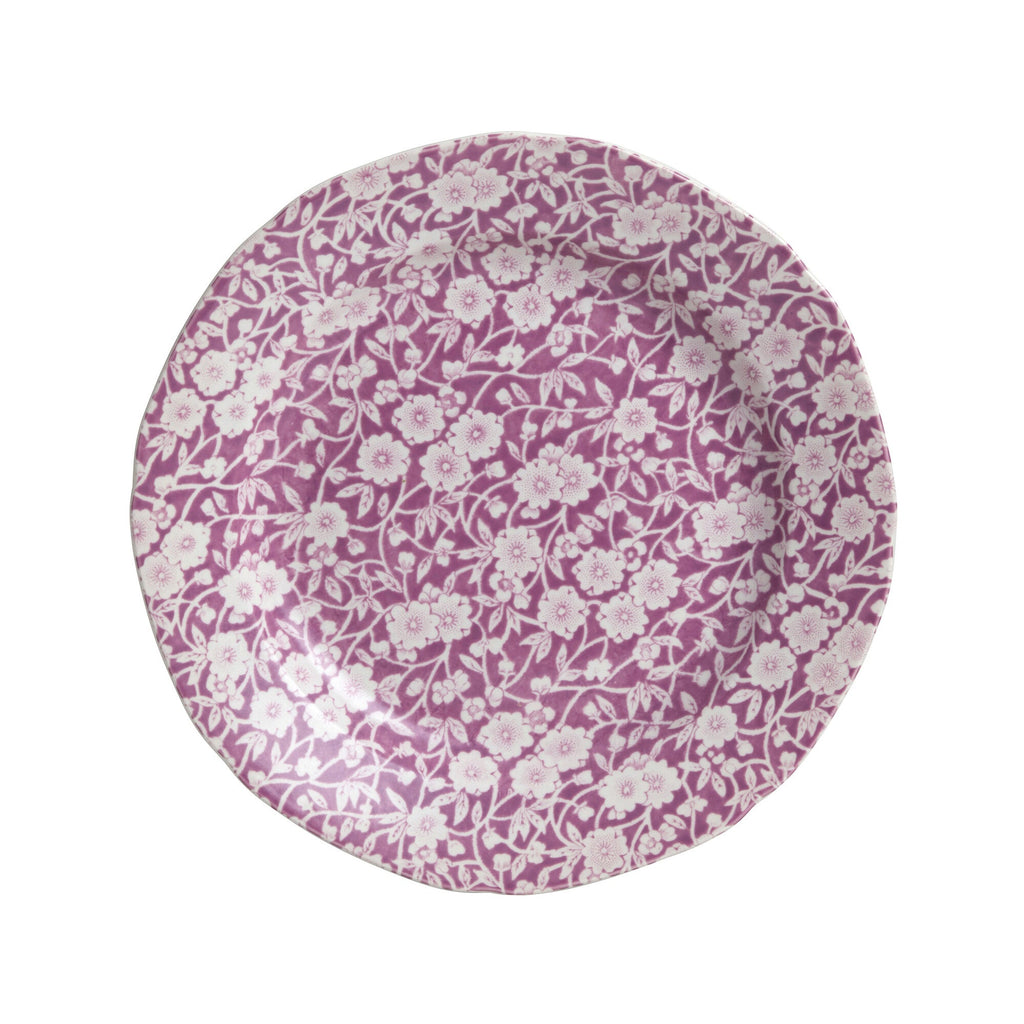 Burleigh Blossom Calico Plate 21.5cm/8.5"