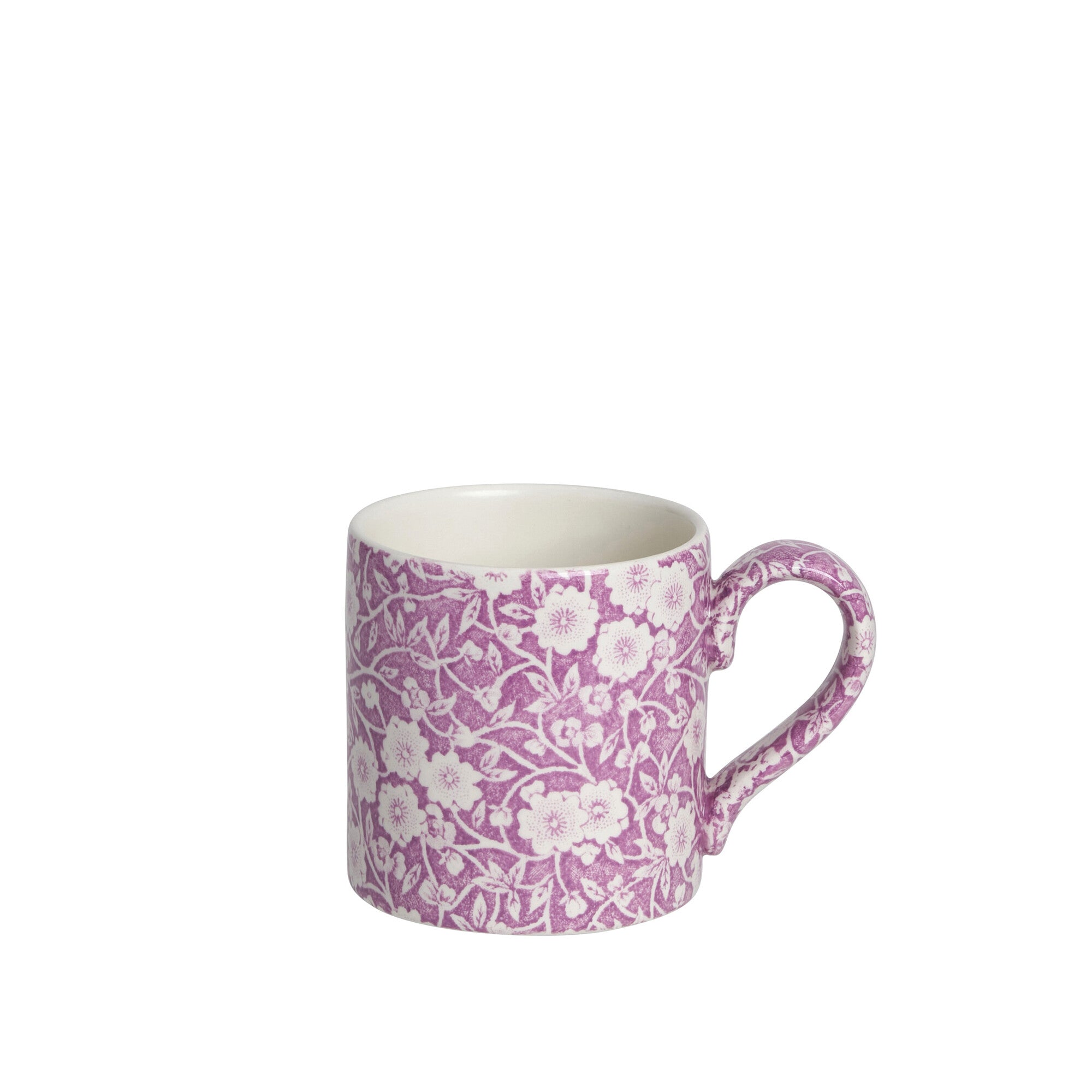 Burleigh Blossom Calico Mug Half Pint 284ml/0.5pt