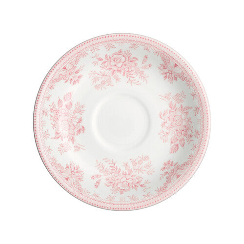 Burleigh Pink Asiatic Pheasants Teacup & Saucer