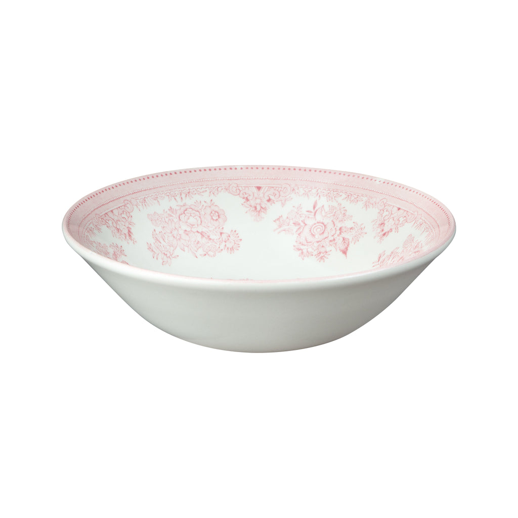 Burleigh Pink Asiatic Pheasants Cereal Bowl 16cm