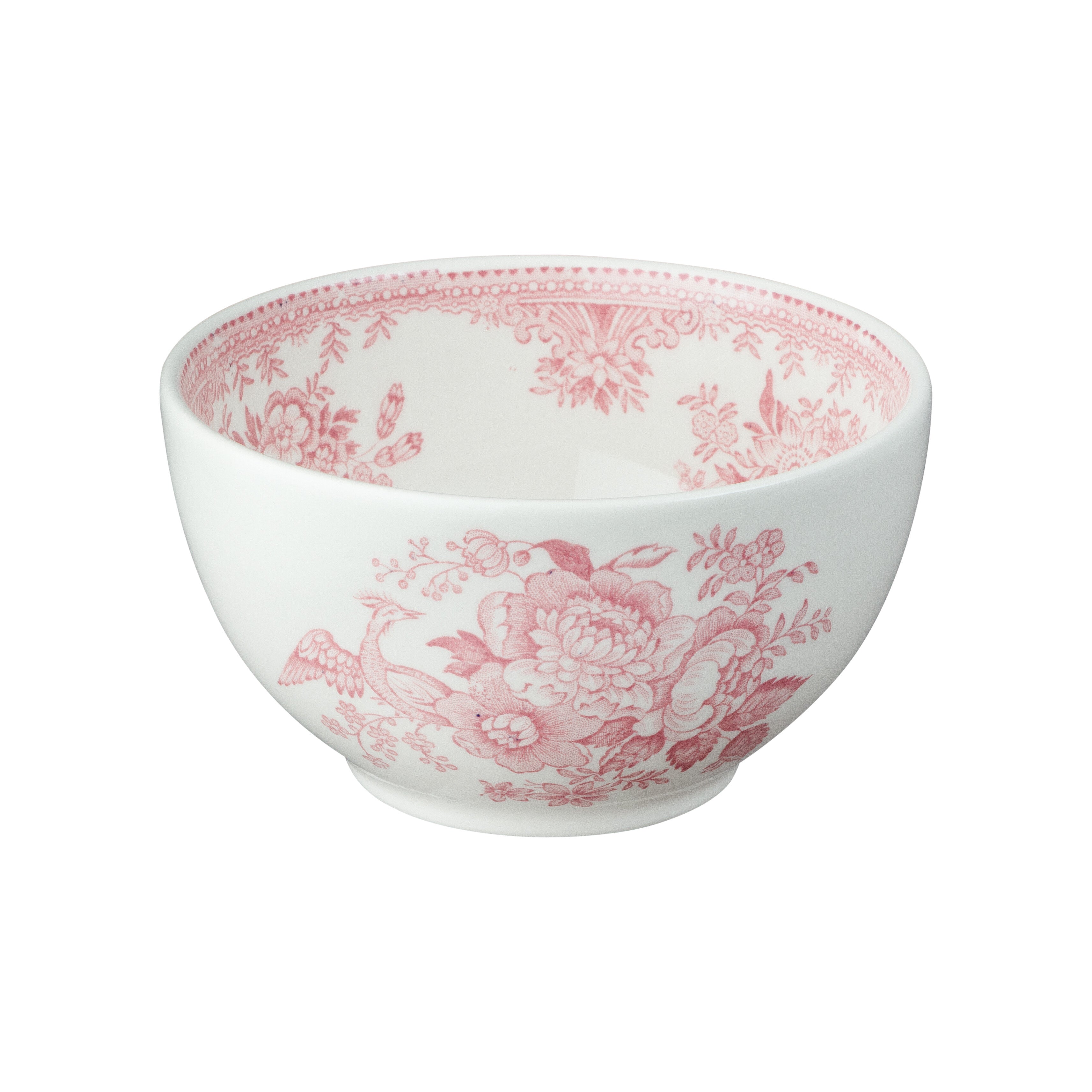 Burleigh Pink Asiatic Pheasants Mini Footed Bowl 12cm