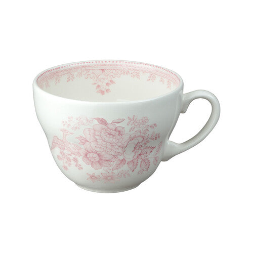 Burleigh Pink Asiatic Pheasants Breakfast Cup & Saucer