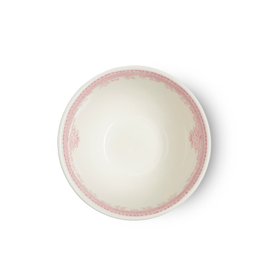 Burleigh Pink Asiatic Pheasants Sugar Bowl Small 9.5cm