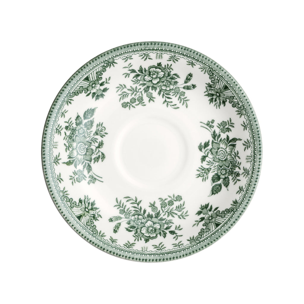 Burleigh Green Asiatic Pheasants Tea Saucer