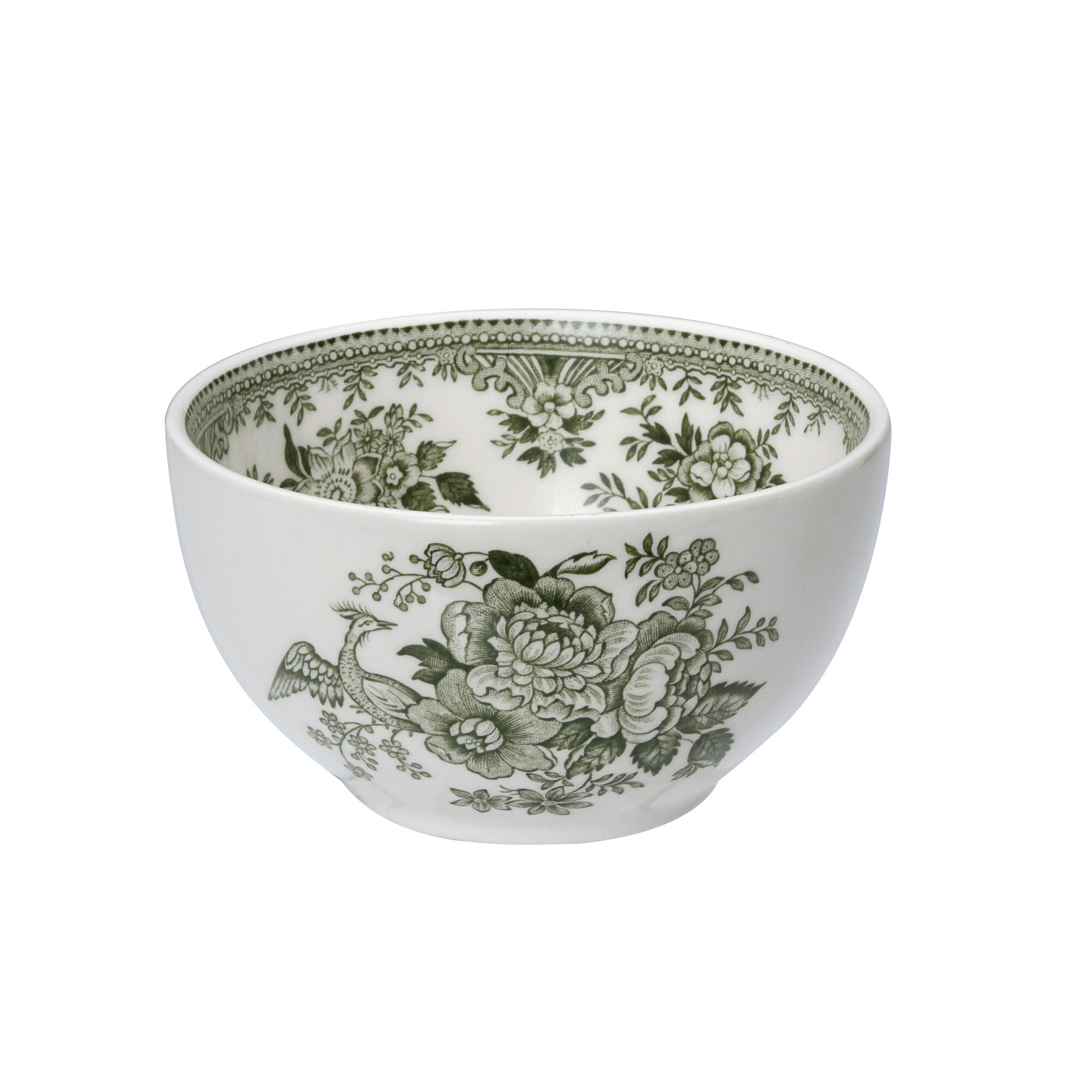 Burleigh Green Asiatic Pheasants Mini Footed Bowl 12cm/5"