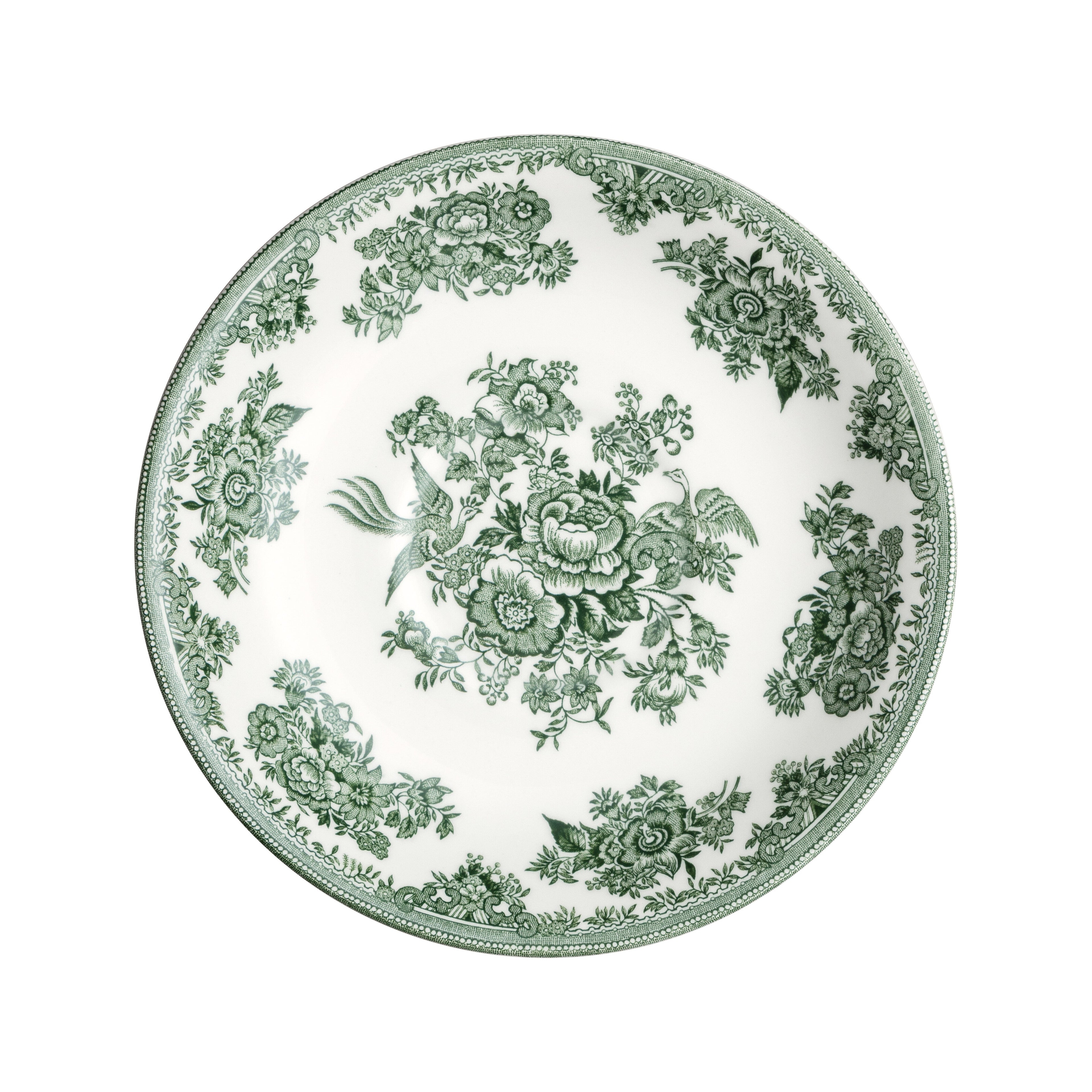 Burleigh Green Asiatic Pheasants Breakfast Saucer