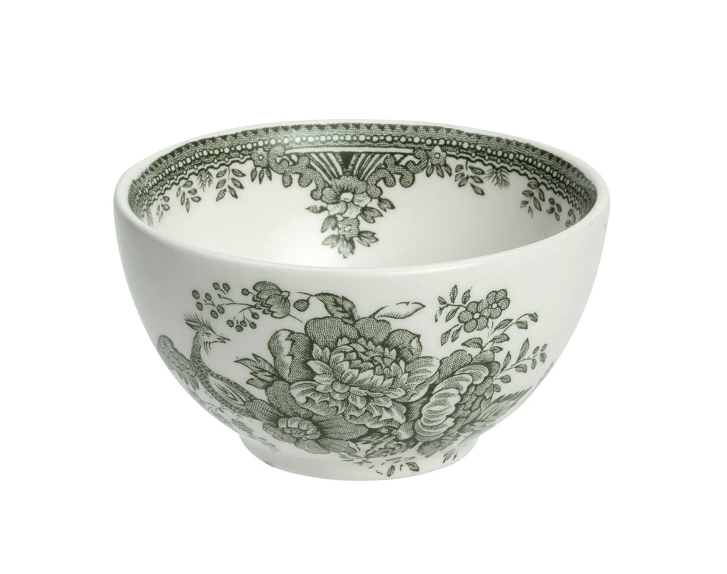 Burleigh Green Asiatic Pheasants Sugar Bowl 9.5cm/4"