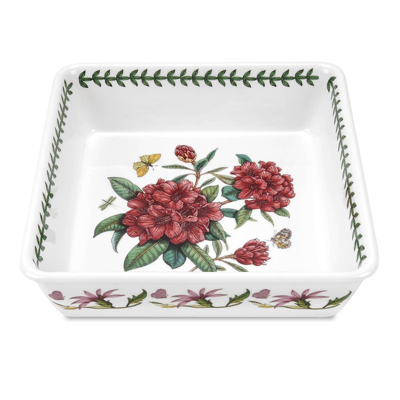 Botanic Garden Deep Square Dish 25cm Single