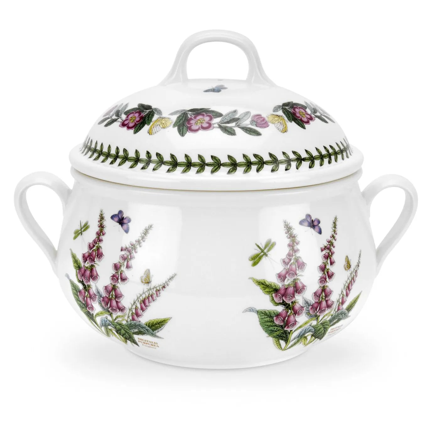 Botanic Garden Covered Casserole 4pt