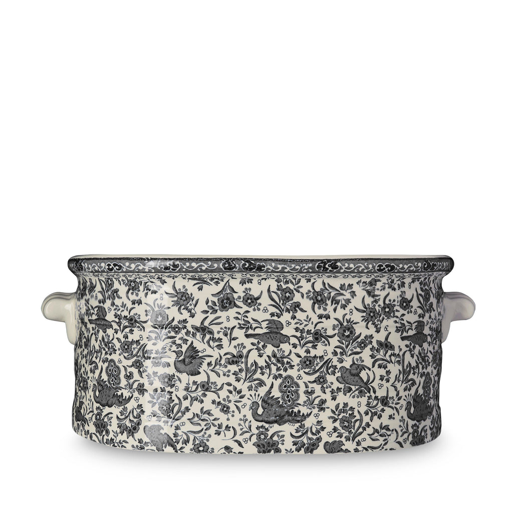 Burleigh Black Regal Peacock Foot Bath 44cm