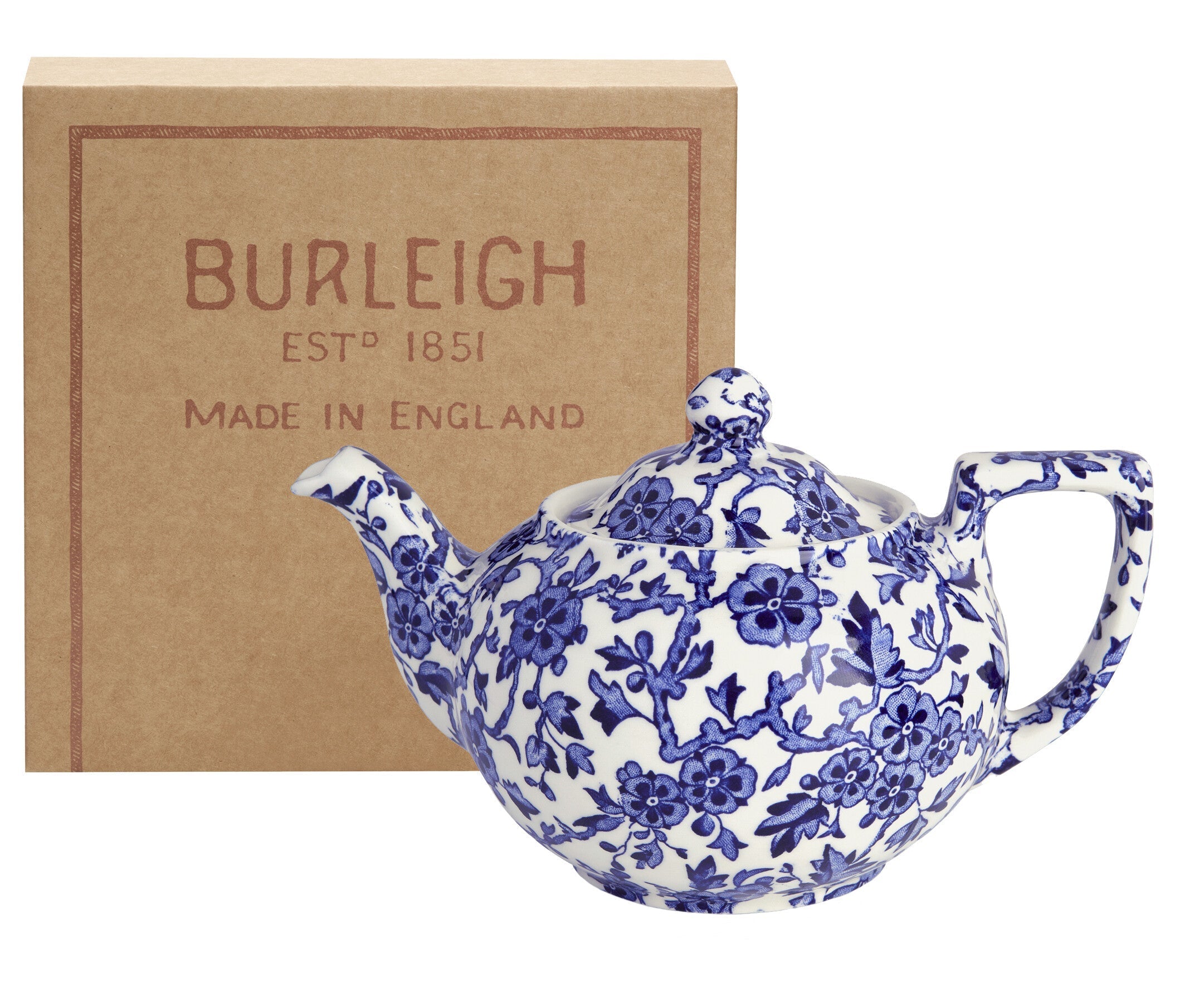 Burleigh Blue Arden Small Teapot Gift Box