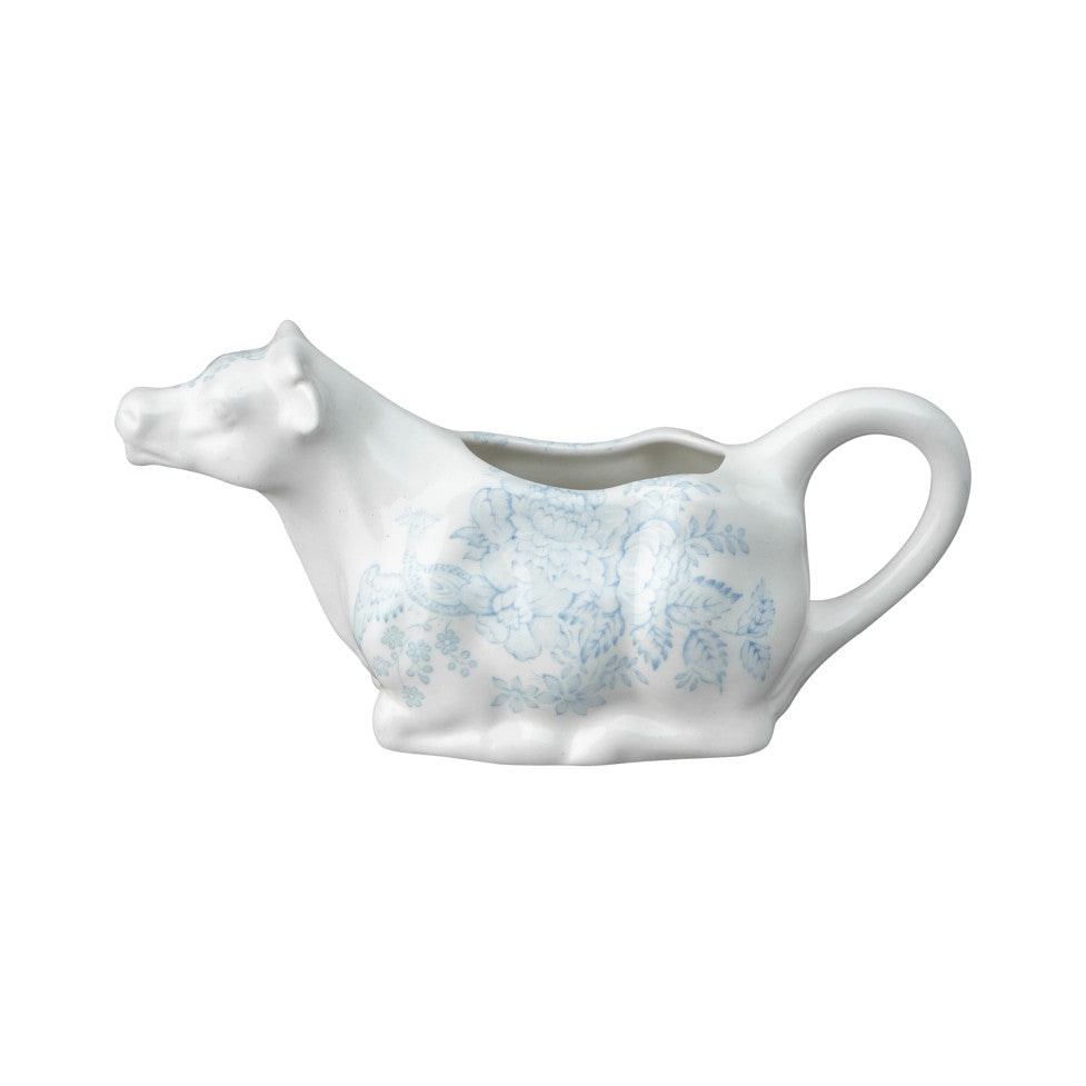 Burleigh Blue Asiatic Pheasants Cow Creamer Boxed 150ml