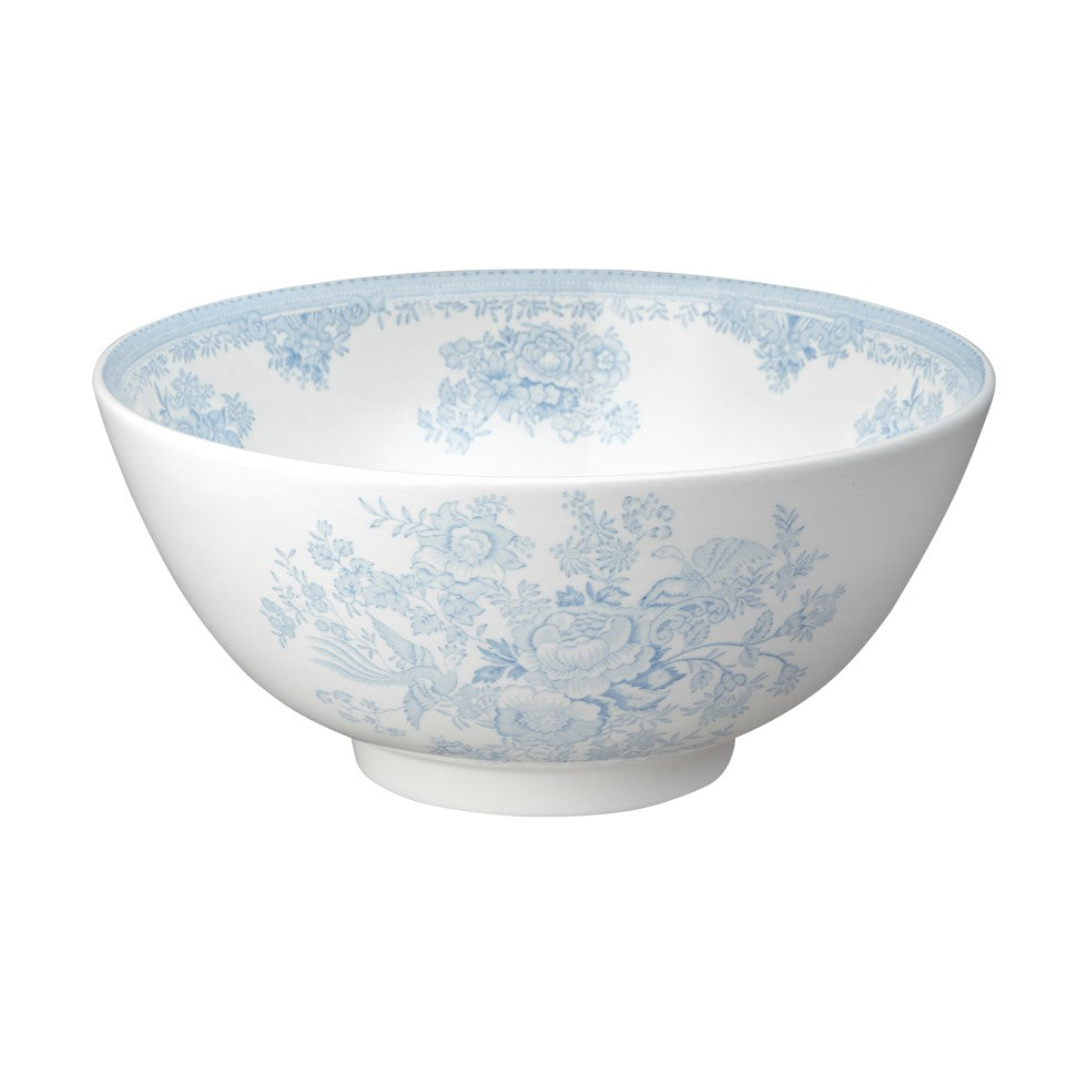 Burleigh Blue Asiatic Pheasants Large Footed Bowl 28cm