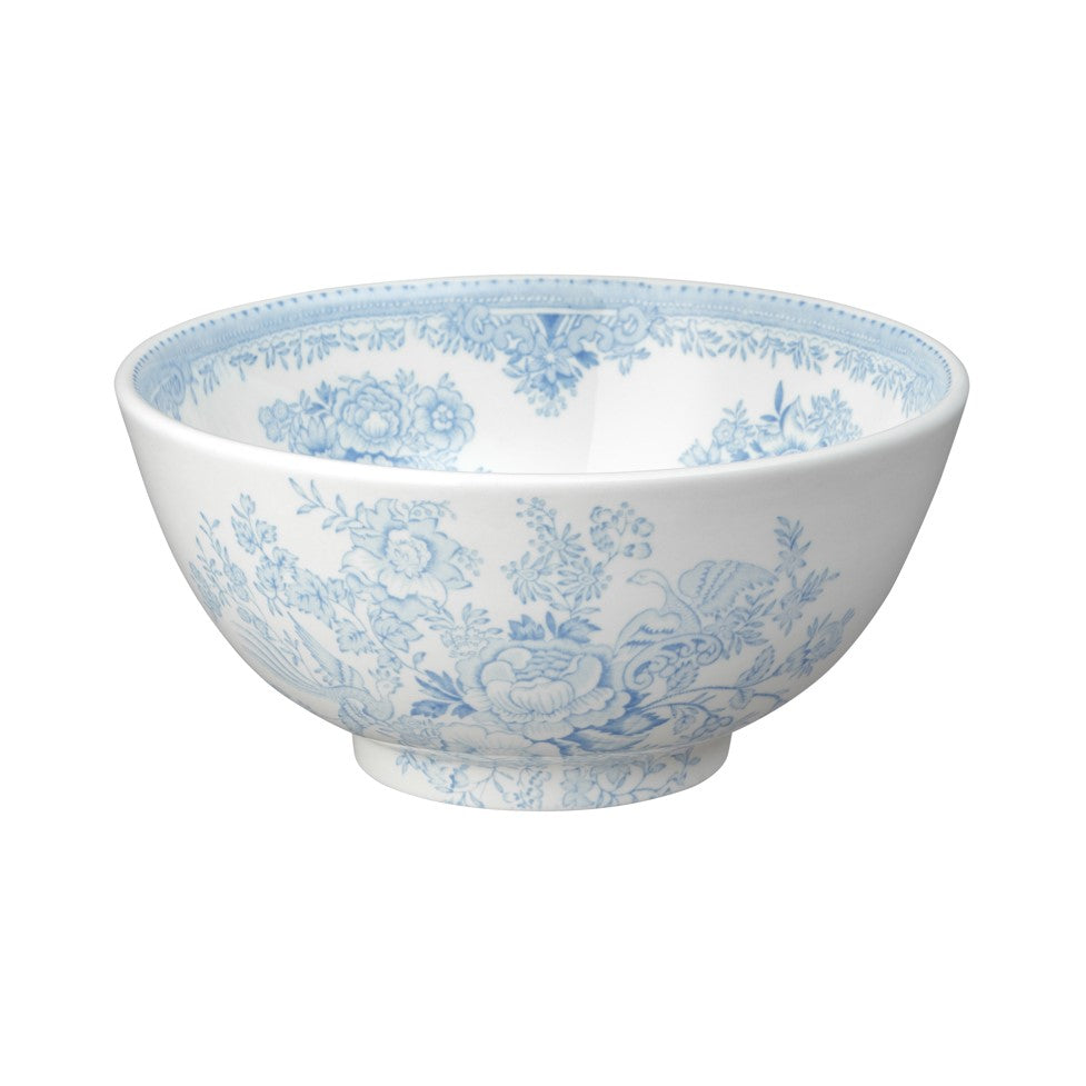 Burleigh Blue Asiatic Pheasants Medium Footed Bowl 20cm