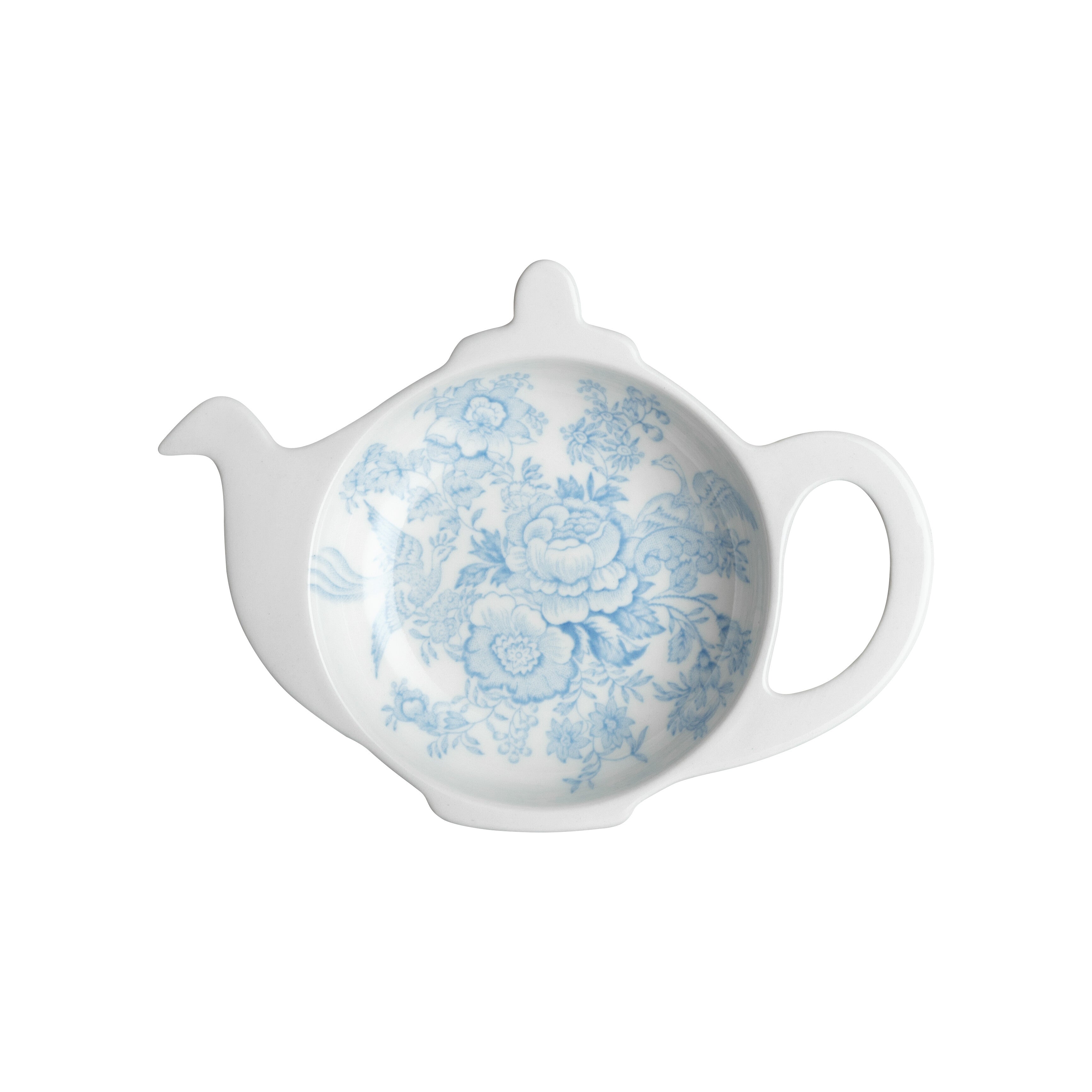 Burleigh Blue Asiatic Pheasants Mini Teapot Tray
