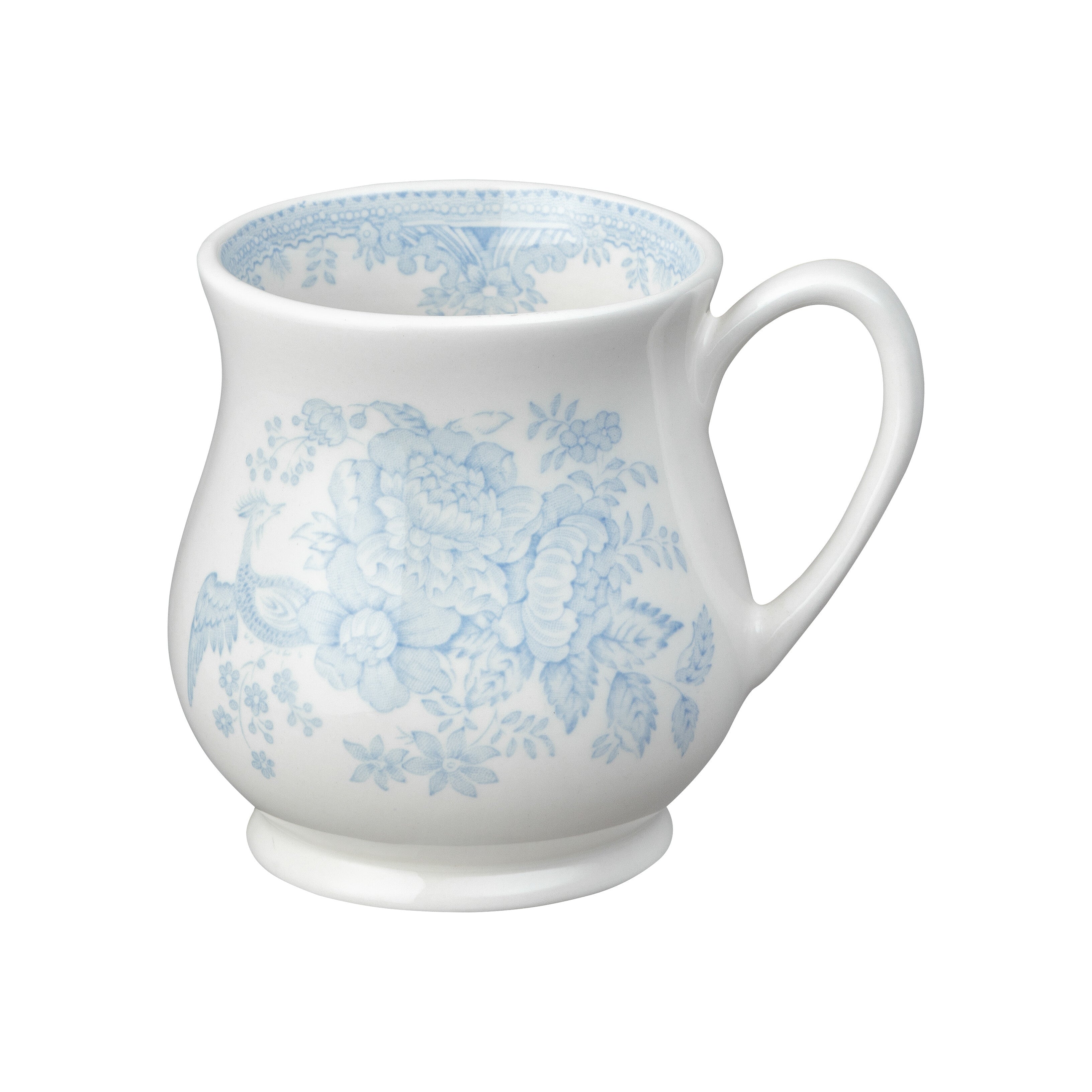 Burleigh Blue Asiatic Pheasants Sandringham Mug 284ml