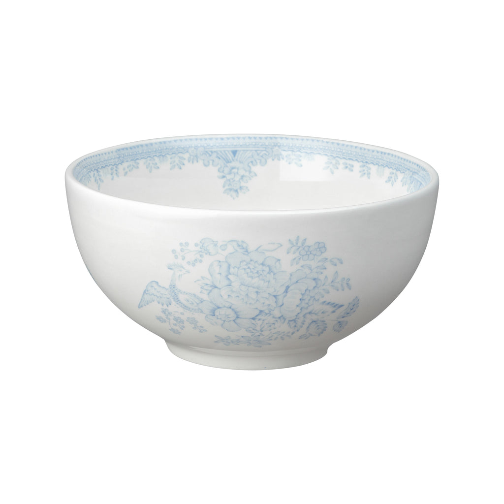 Burleigh Blue Asiatic Pheasants Small Footed Bowl 16cm