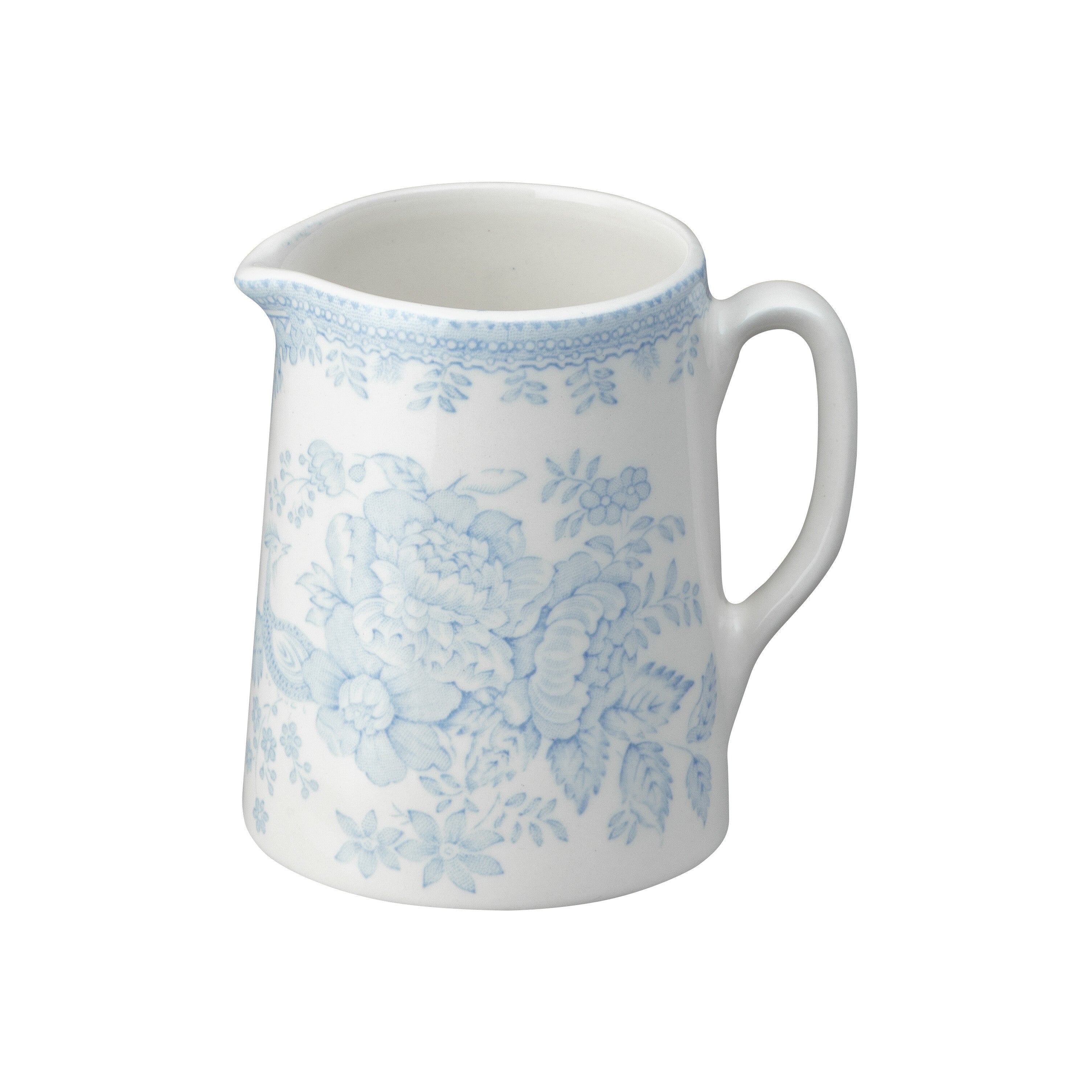 Burleigh Blue Asiatic Pheasants Tankard Jug Mini 160ml