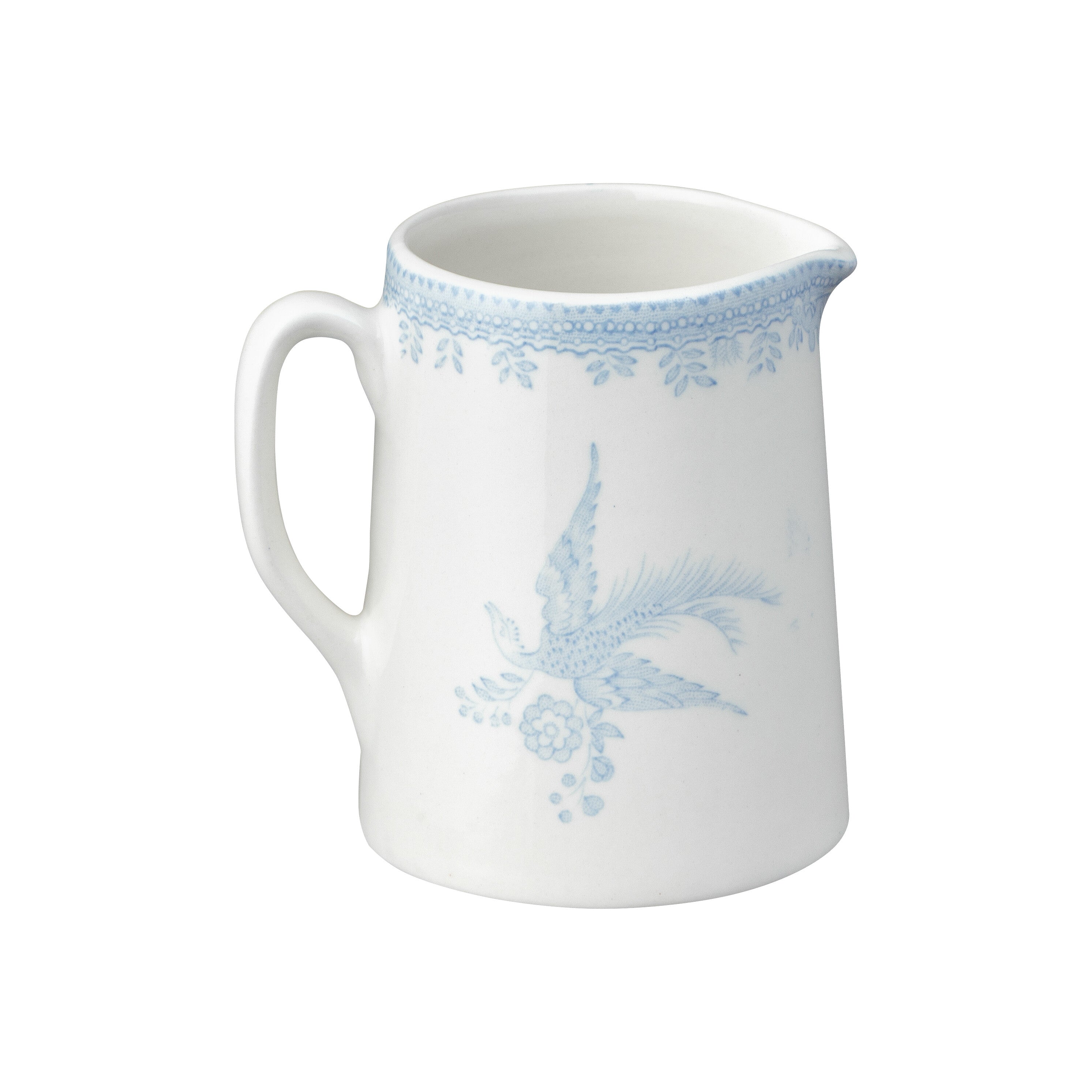 Burleigh Blue Asiatic Pheasants Tankard Jug Mini 160ml