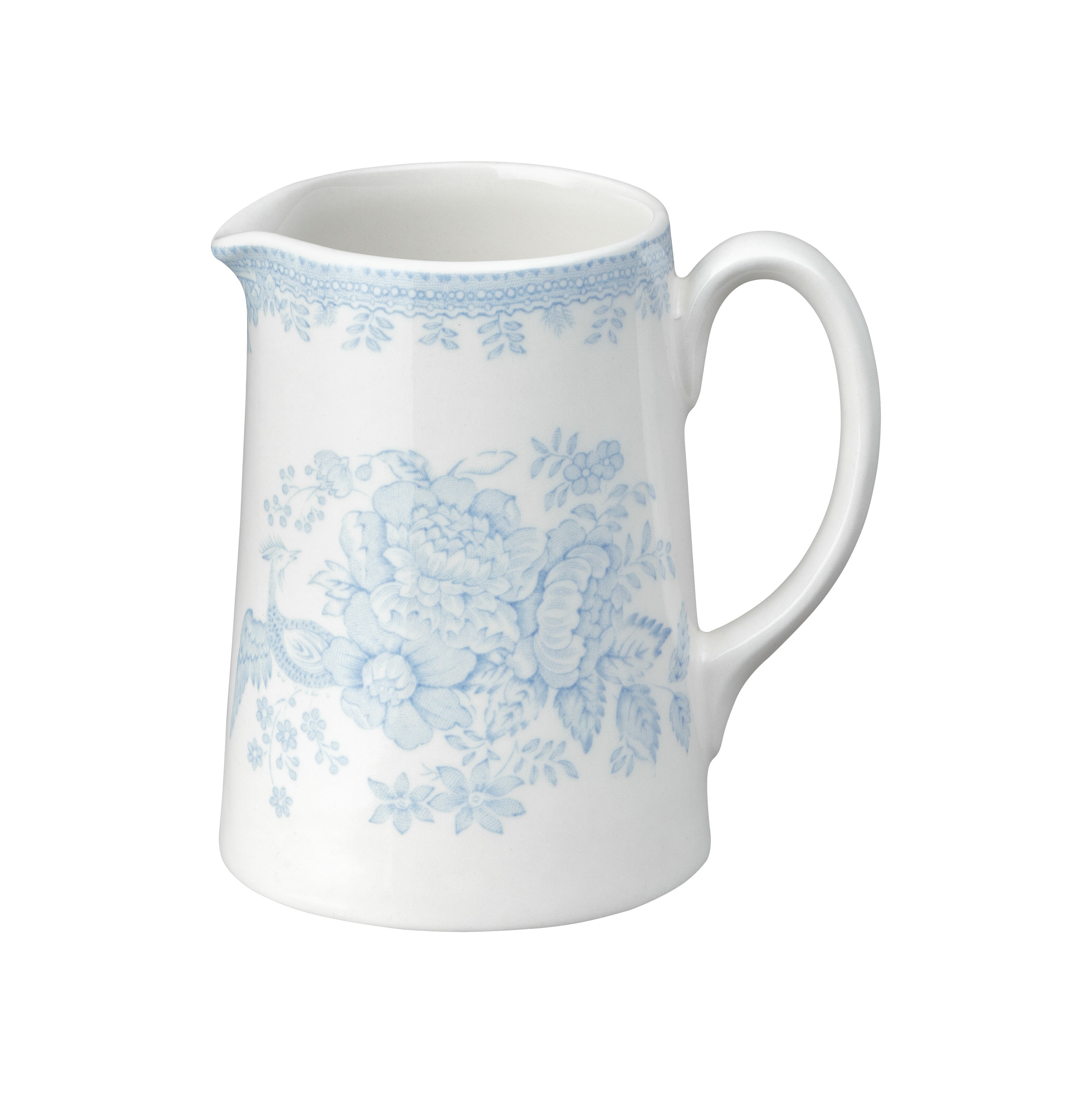 Burleigh Blue Asiatic Pheasants Tankard Jug Small 284ml