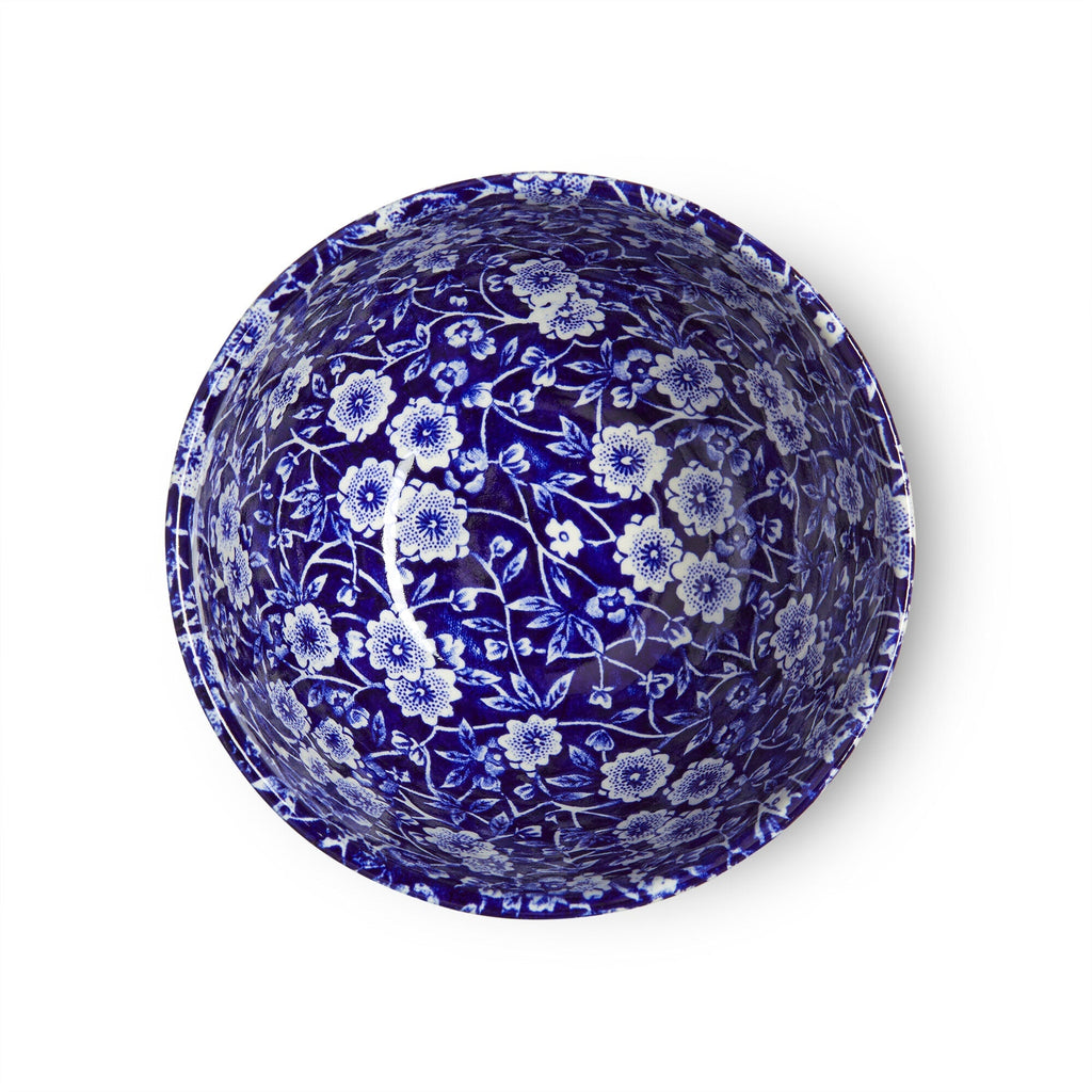 Burleigh Blue Calico Mini Footed Bowl 12cm