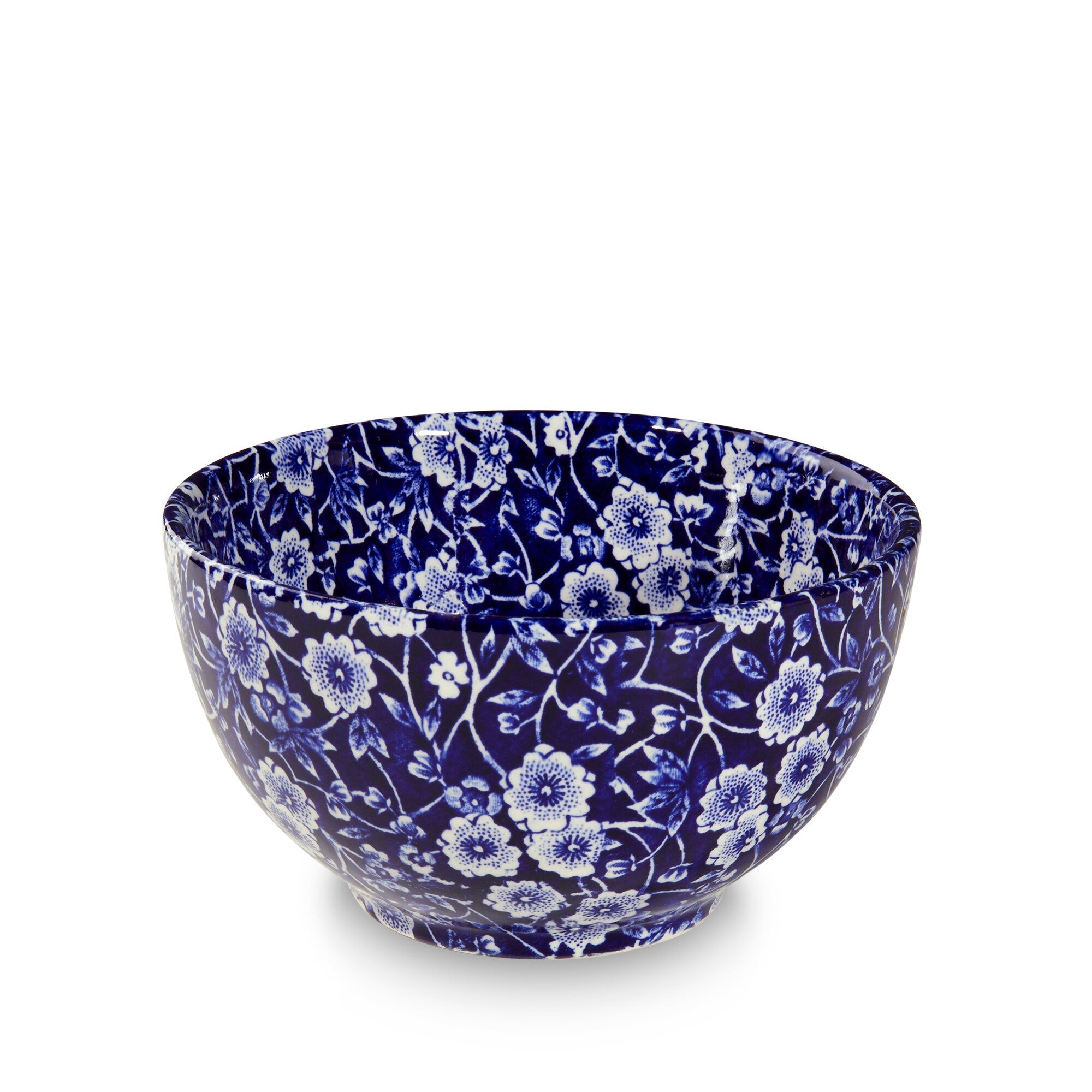 Burleigh Blue Calico Mini Footed Bowl 12cm