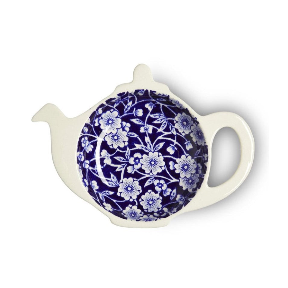 Burleigh Blue Calico Mini Teapot Tray