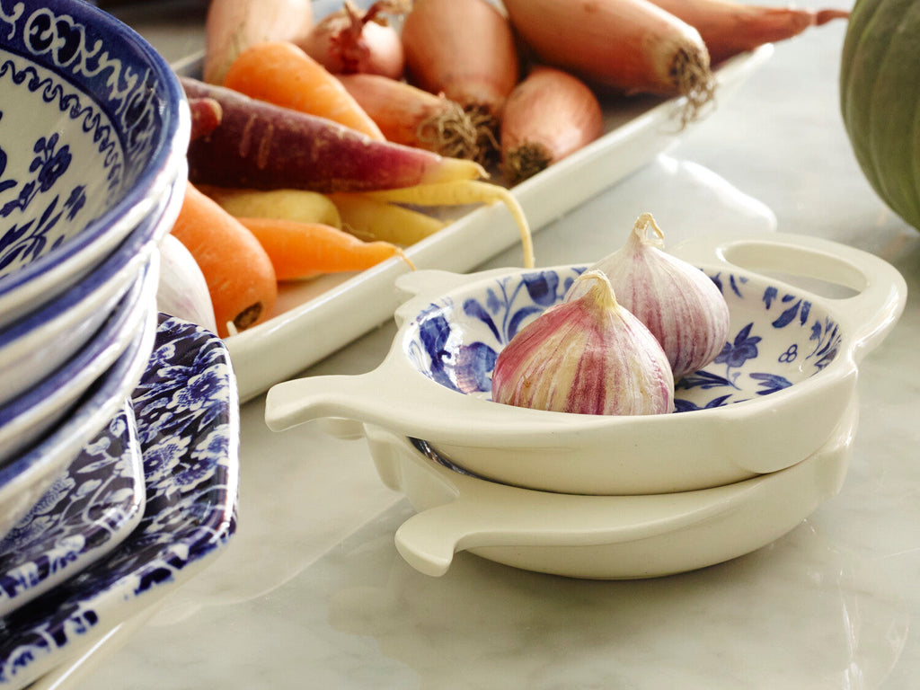 Burleigh Blue Regal Peacock Mini Teapot Tray